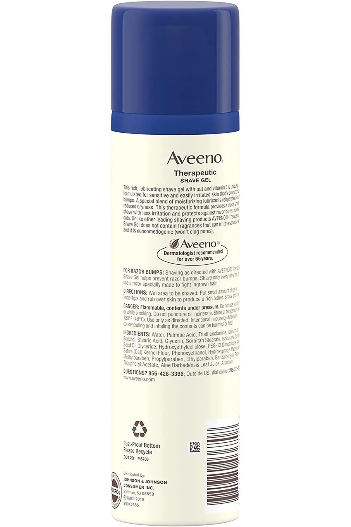 Aveeno Therapeutic Tıraş Jeli 198GR