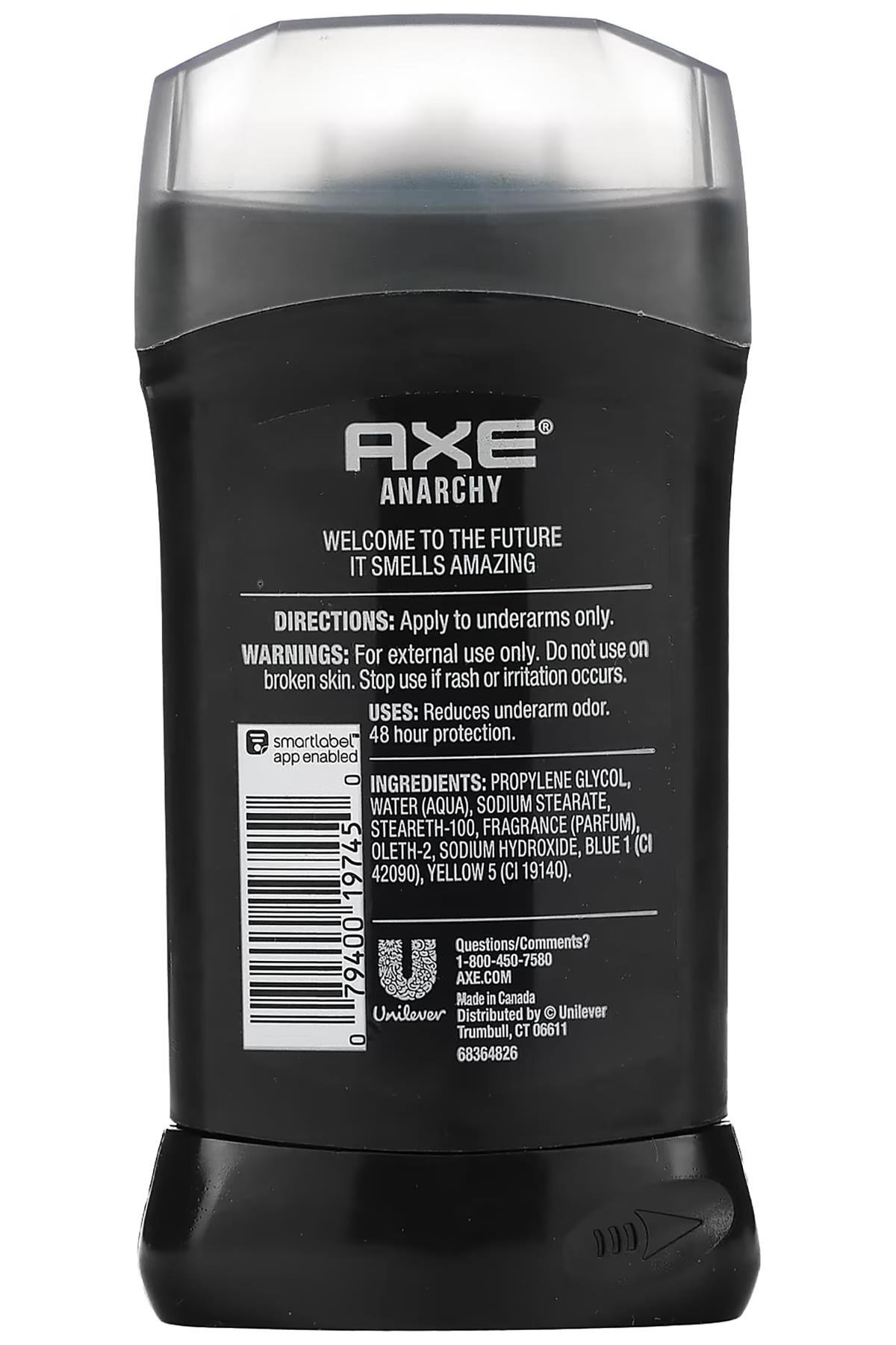 Axe Anarchy Stick Deodorant 85GR