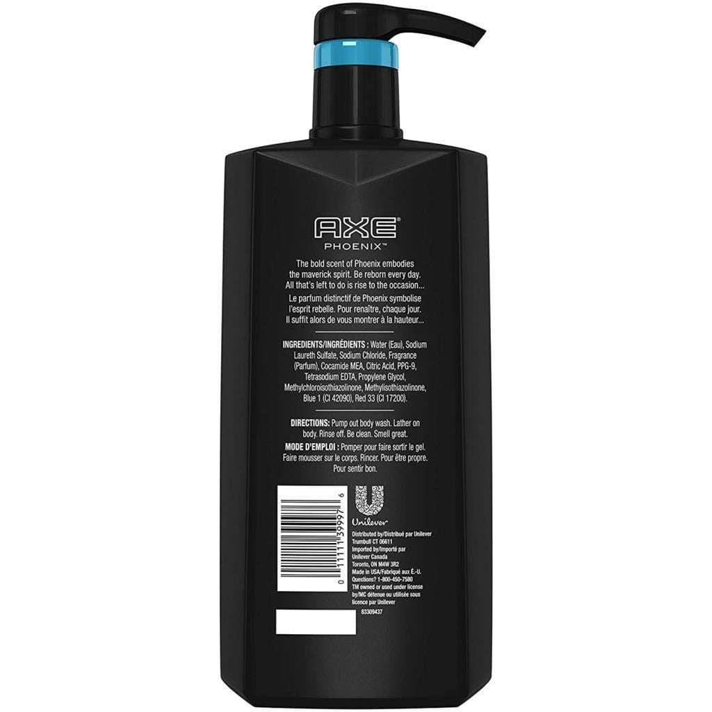 Axe Phoenix Clean Fresh Vücut Şampuanı 828ML