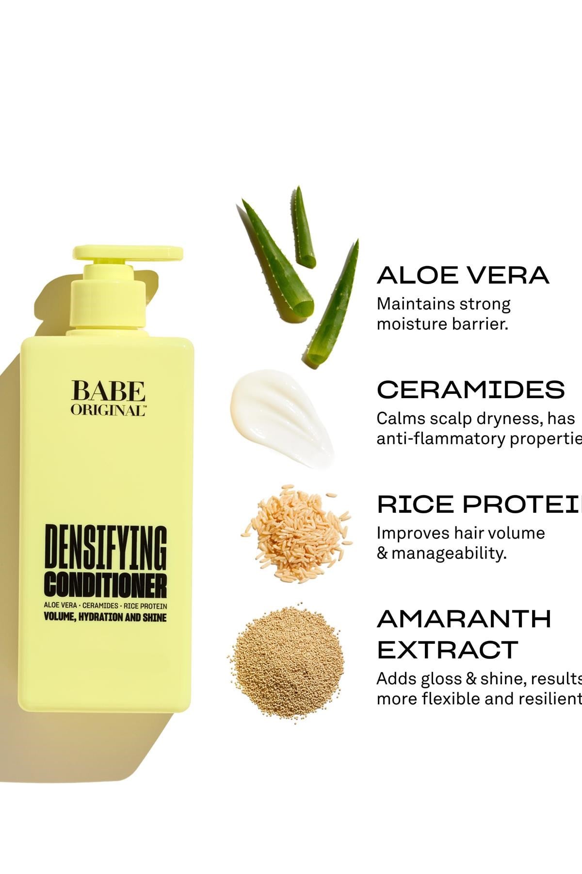 Babe Original Densifying Hacim, Nem ve Parlaklık Saç Kremi 750ML