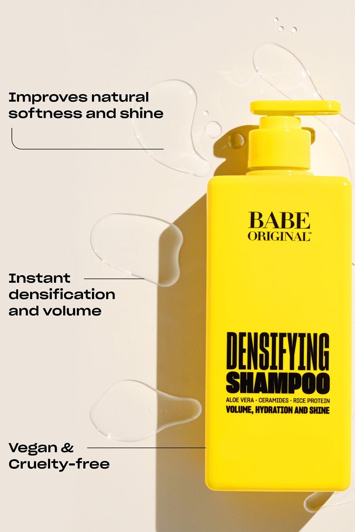 Babe Original Densifying Hacim, Nem ve Parlaklık Şampuanı 750ML