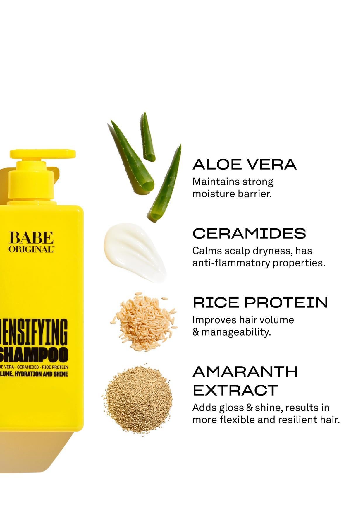 Babe Original Densifying Hacim, Nem ve Parlaklık Şampuanı 750ML