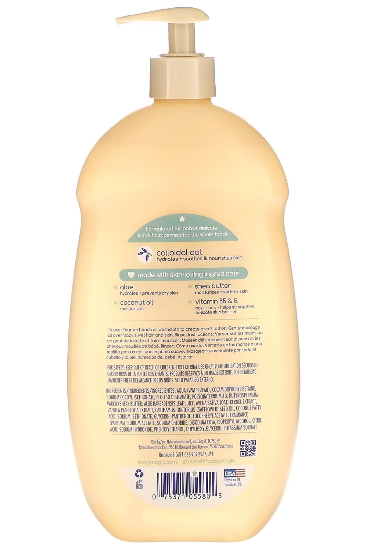 Baby Magic Soothing Saç ve Vücut Yıkama Bebek Şampuanı 887ML