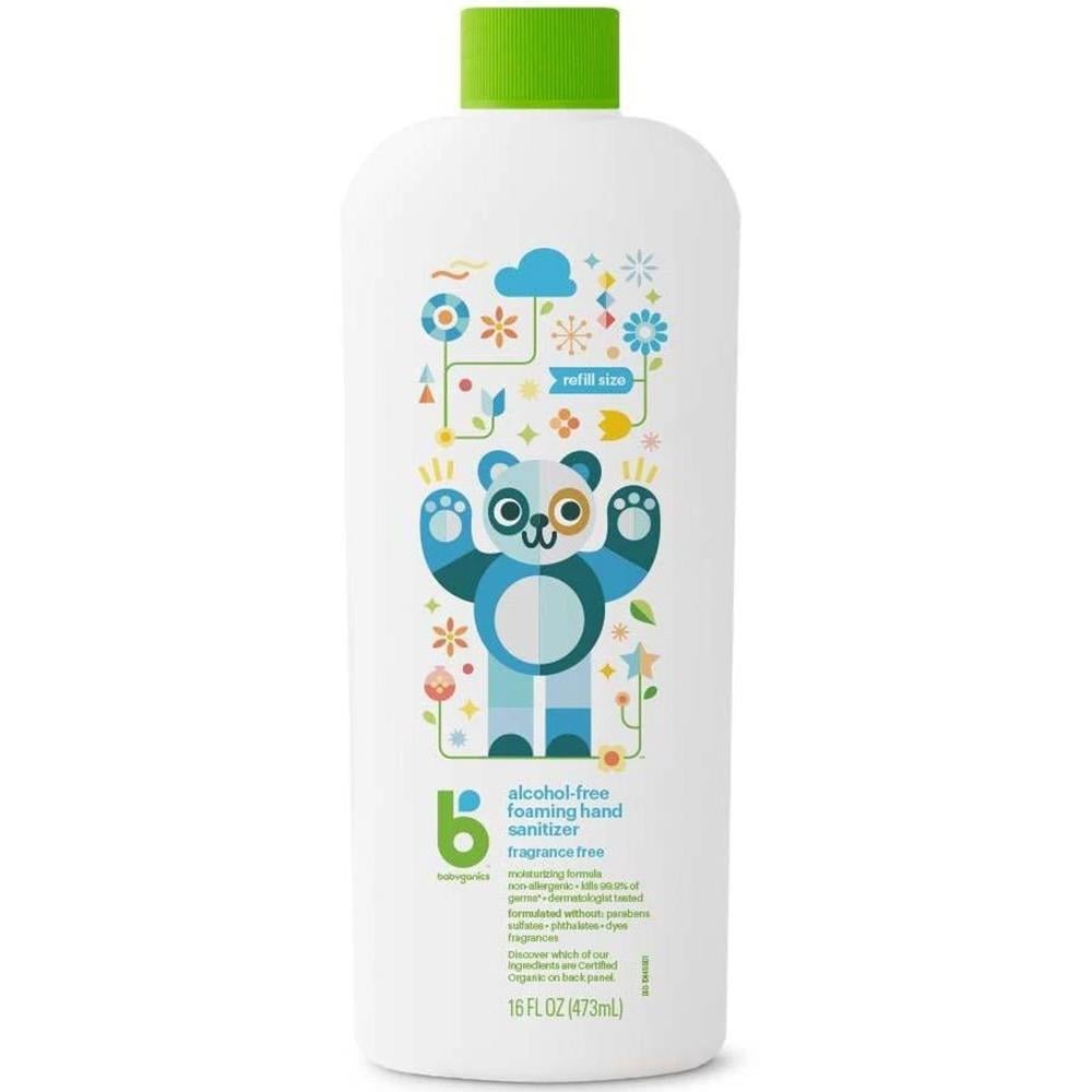 Babyganics Alcohol-Free Foaming Hand Sanitizer Yedek 473ML