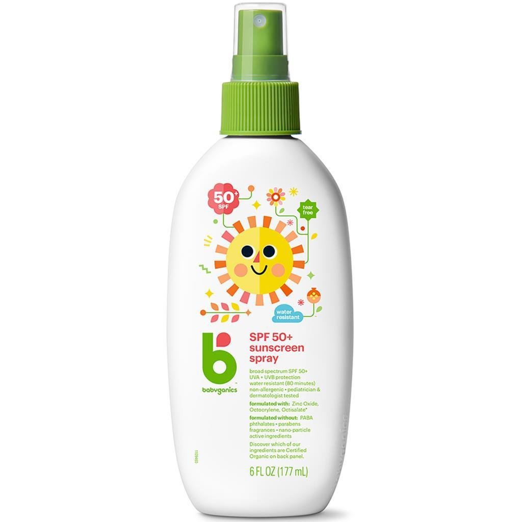 Babyganics Bebekler İçin SPF50+ Güneş Koruyucu Sprey 177ML
