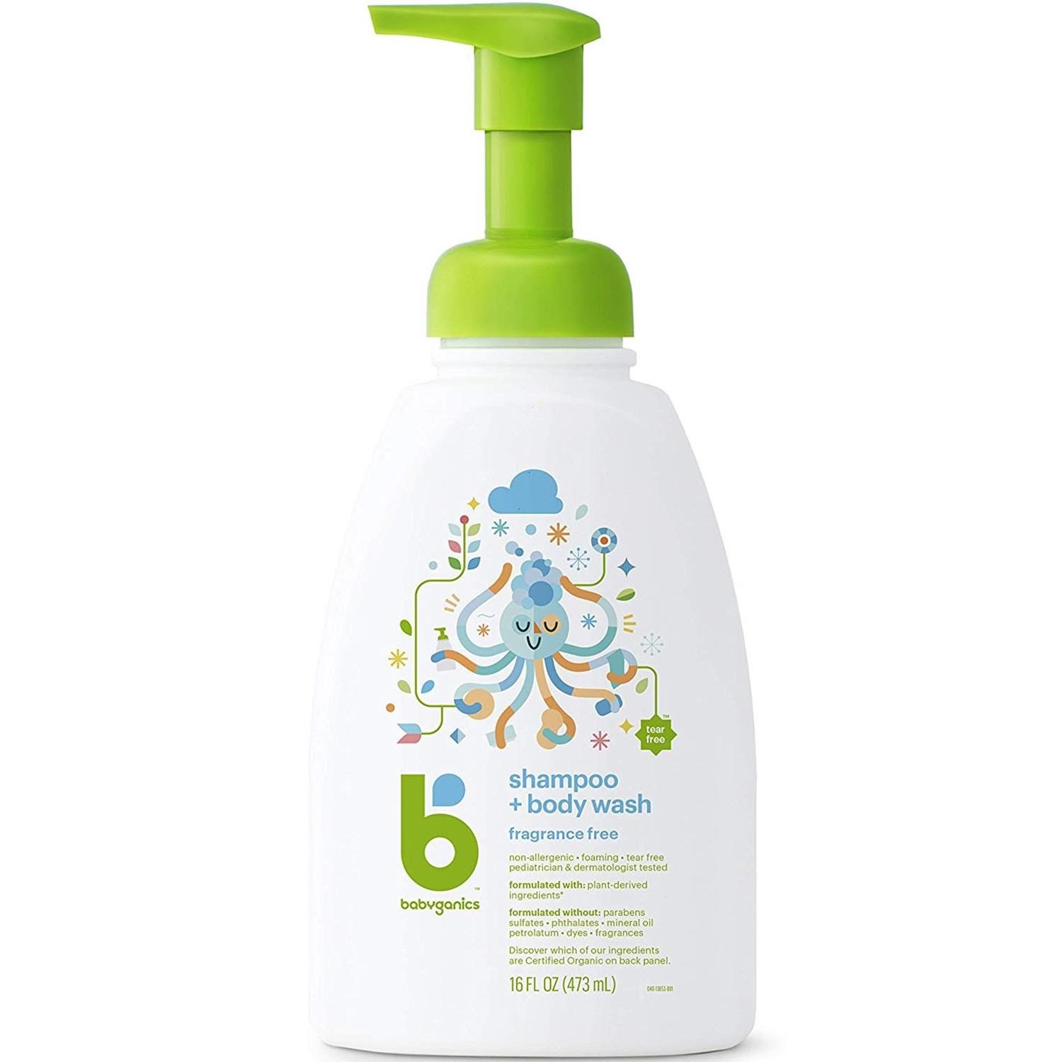 Babyganics Kokusuz Bebek Şampuanı 473ML