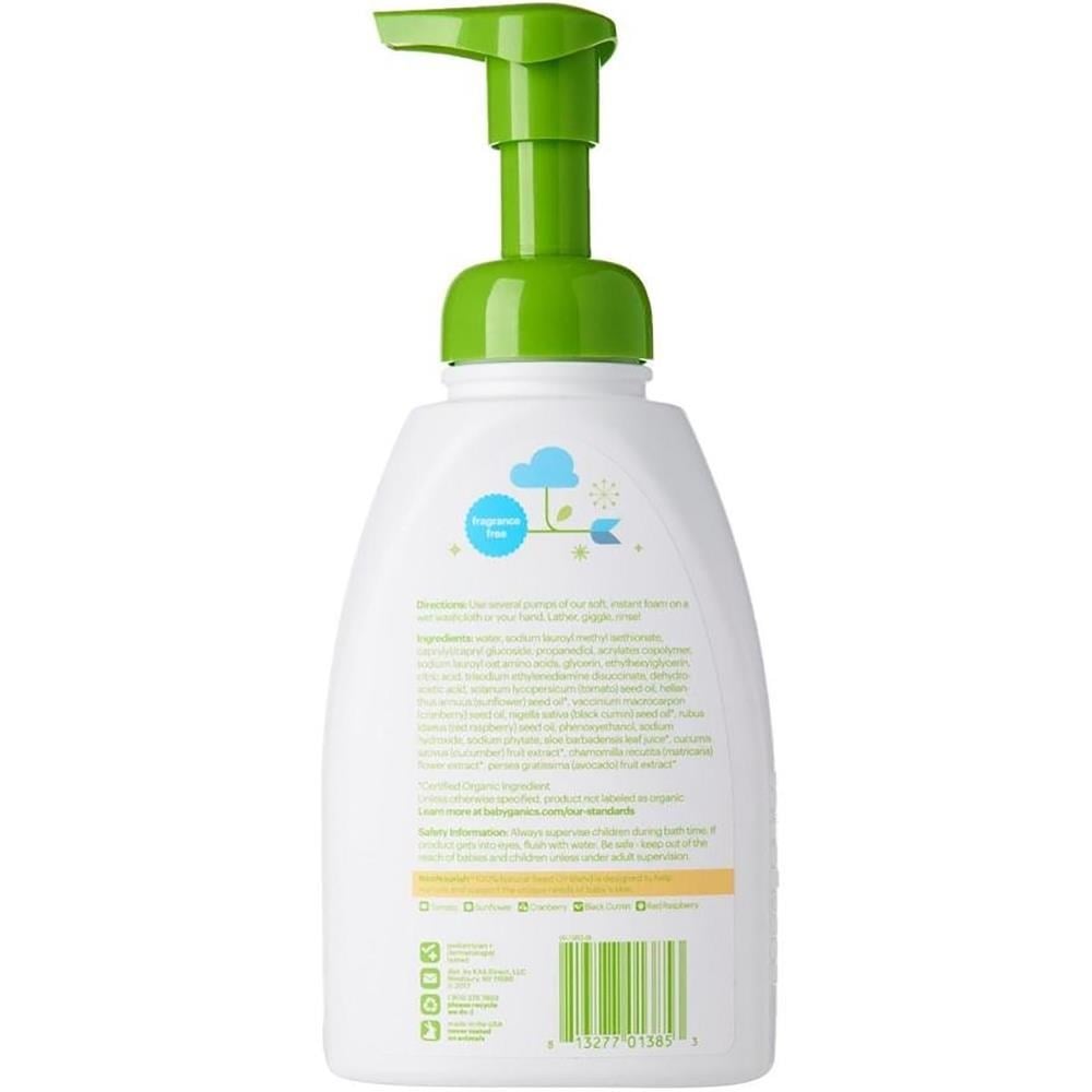 Babyganics Kokusuz Bebek Şampuanı 473ML