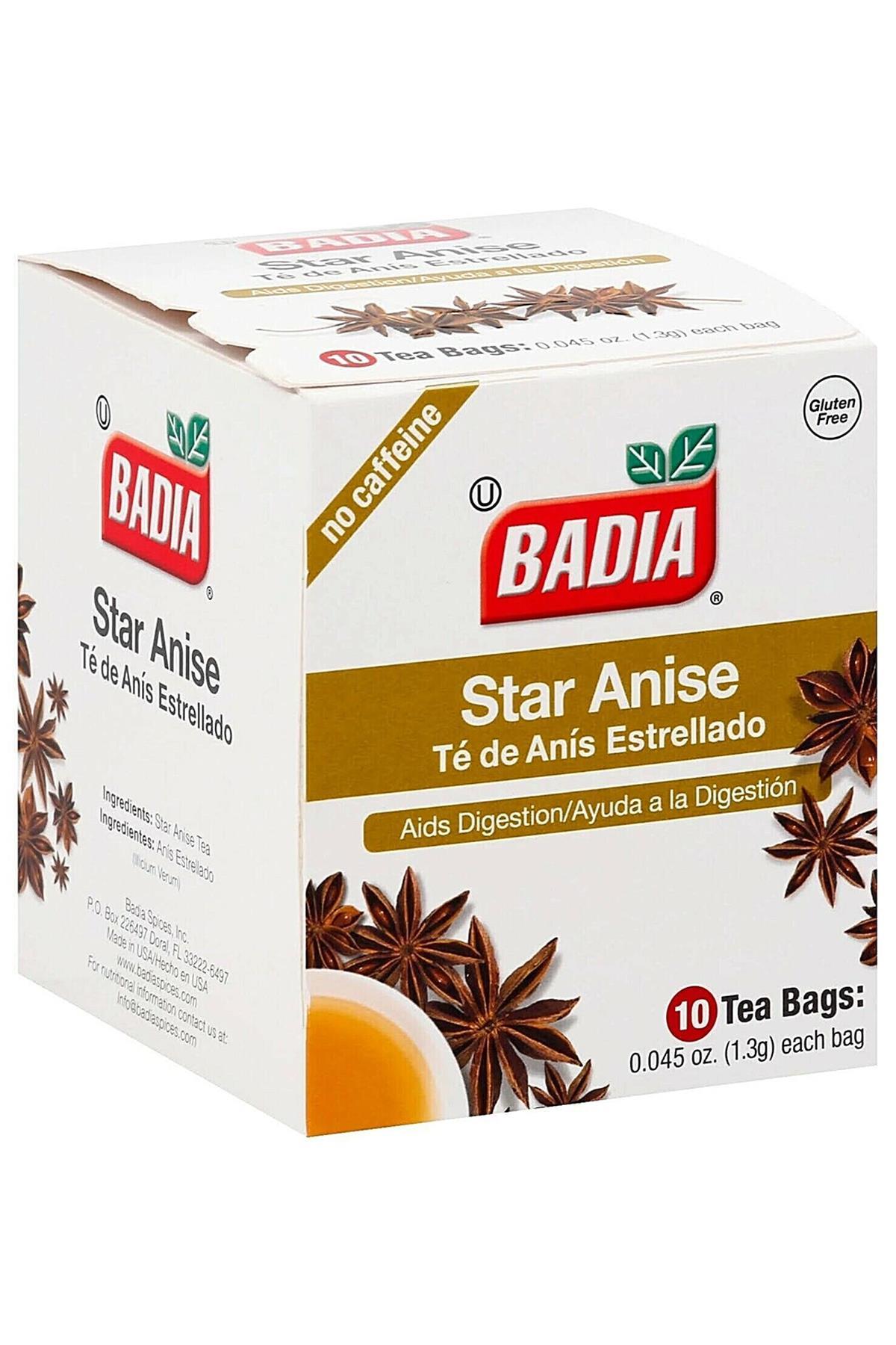 Badia Yıldız Anason Çayı 10lu Paket
