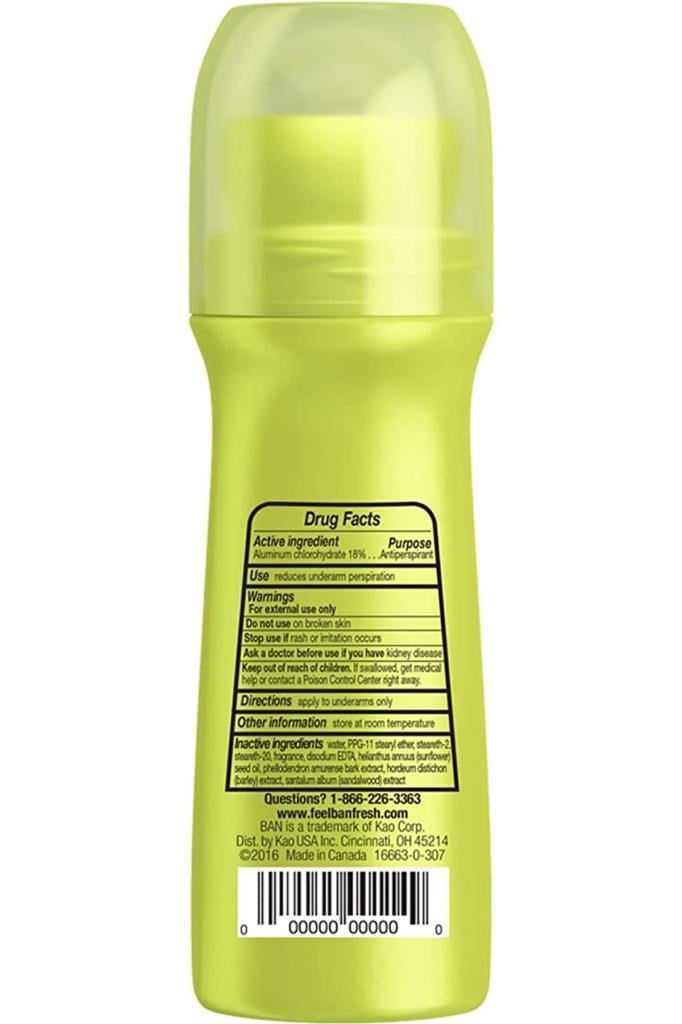 Ban Powder Fresh Original Roll-On Antiperspirant Deodorant 103ML