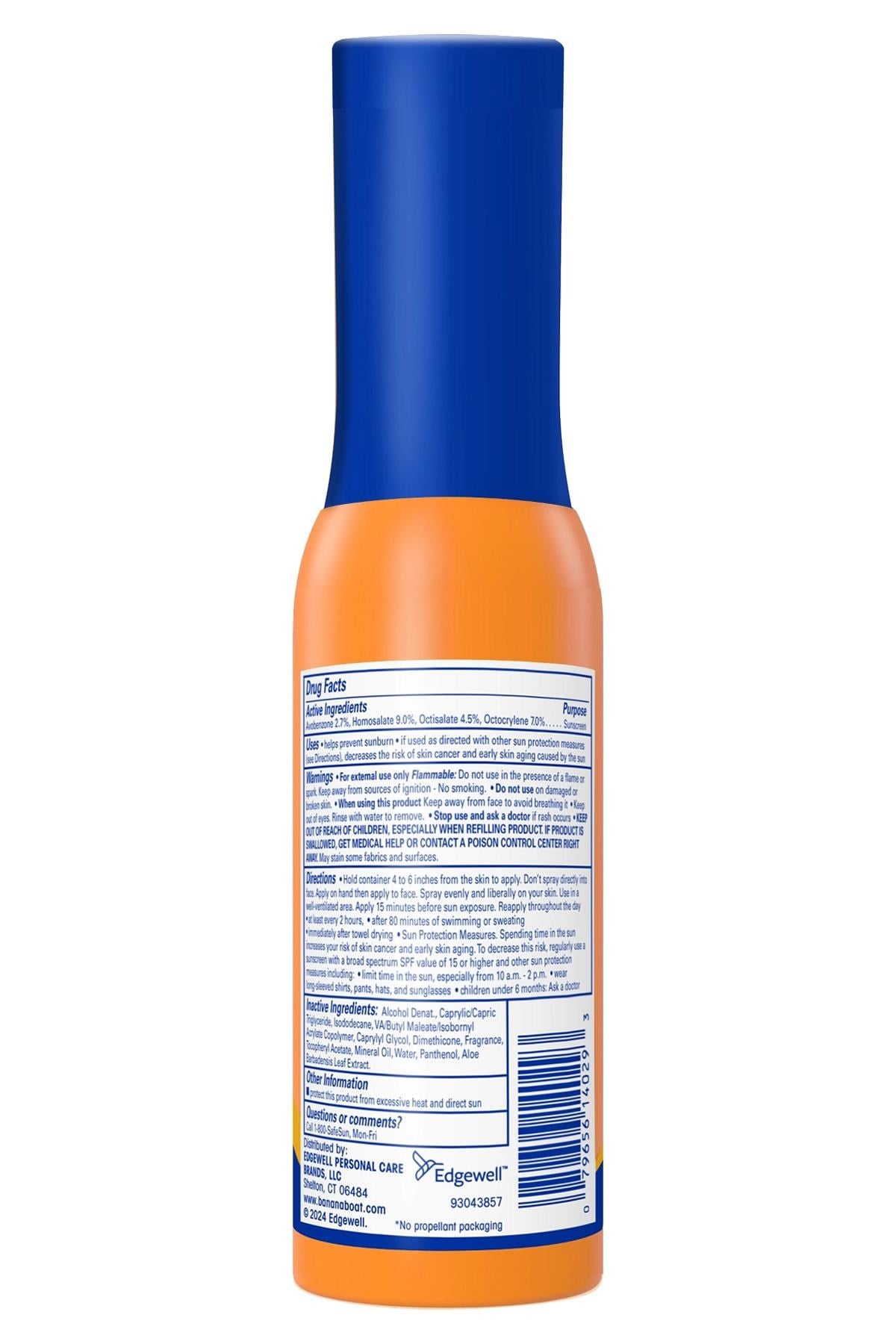 Banana Boat Sport 360 Coverage SPF 50+ Güneş Koruyucu Sprey 162ML