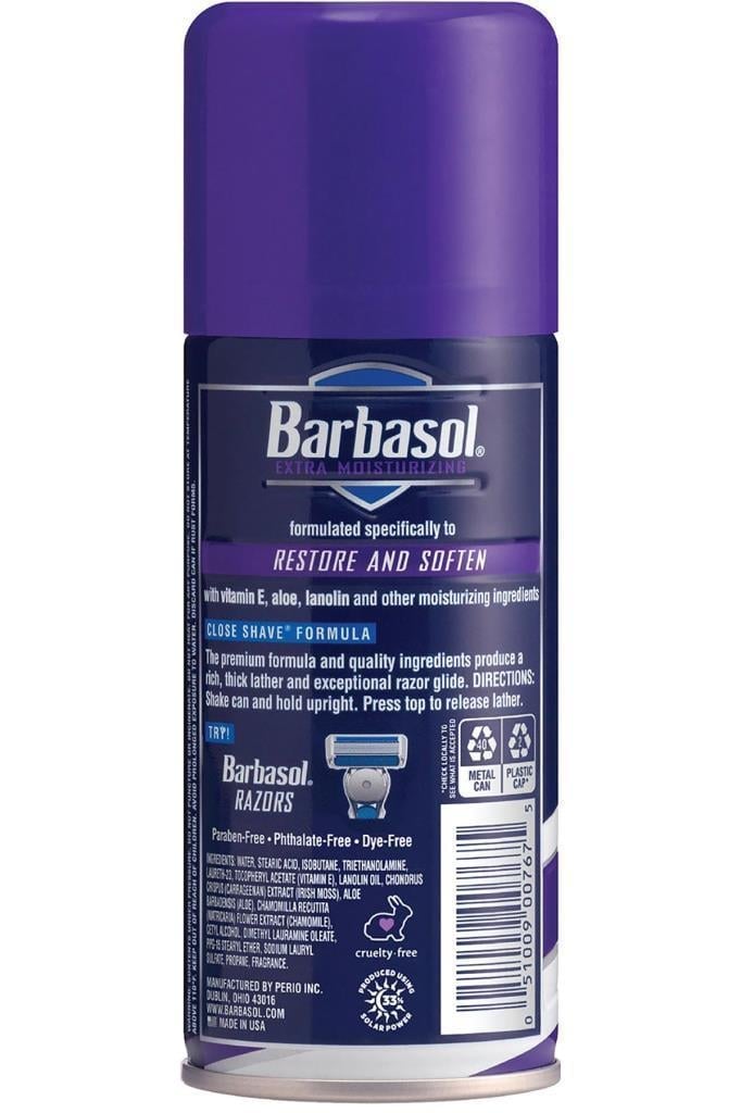 Barbasol E Vitaminli Ekstra Nemlendirici Tıraş Köpüğü 198GR