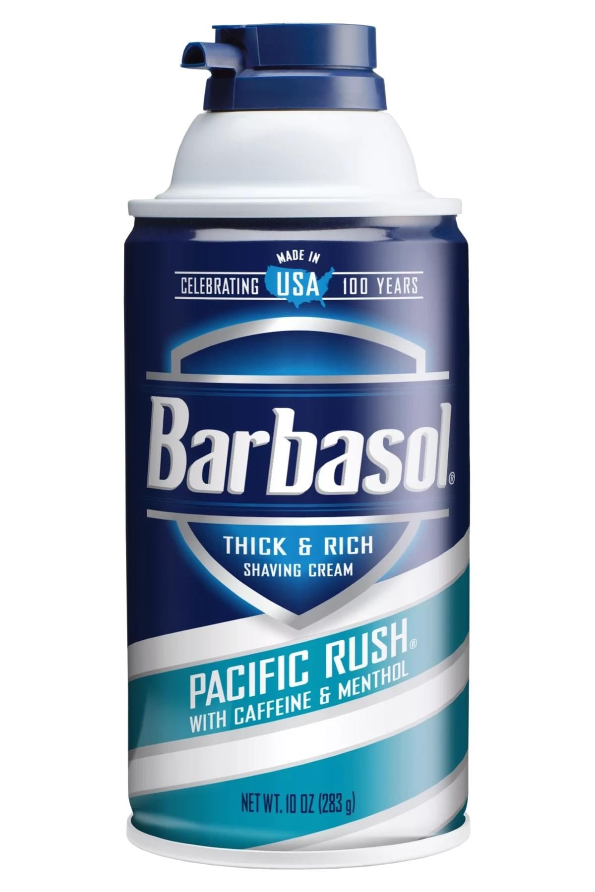 Barbasol Pacific Rush Caffeine + Menthol Ferahlatıcı Tıraş Kremi 283GR