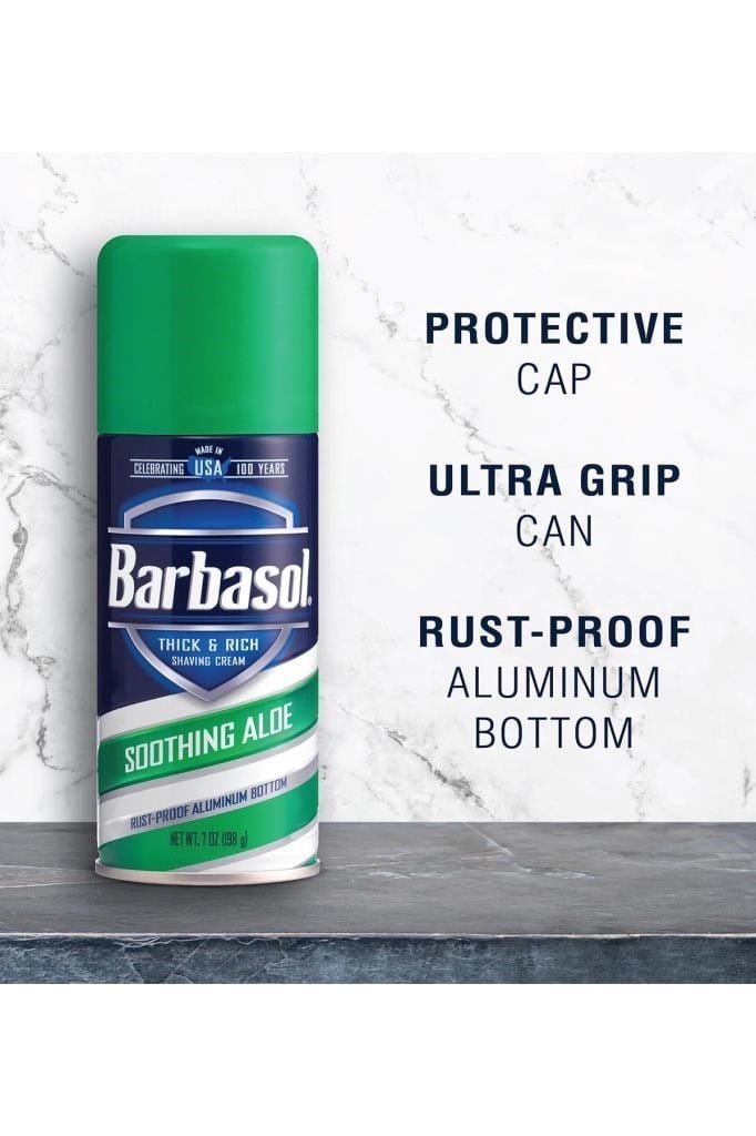 Barbasol Yatıştırıcı Aloe Tıraş Köpüğü 198GR