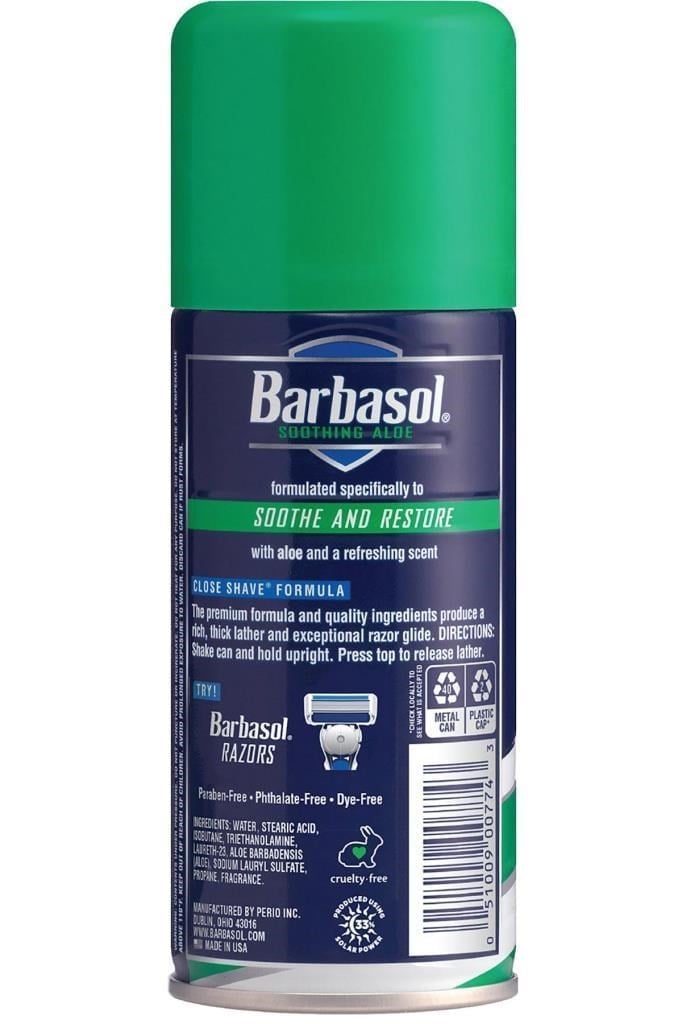 Barbasol Yatıştırıcı Aloe Tıraş Köpüğü 198GR