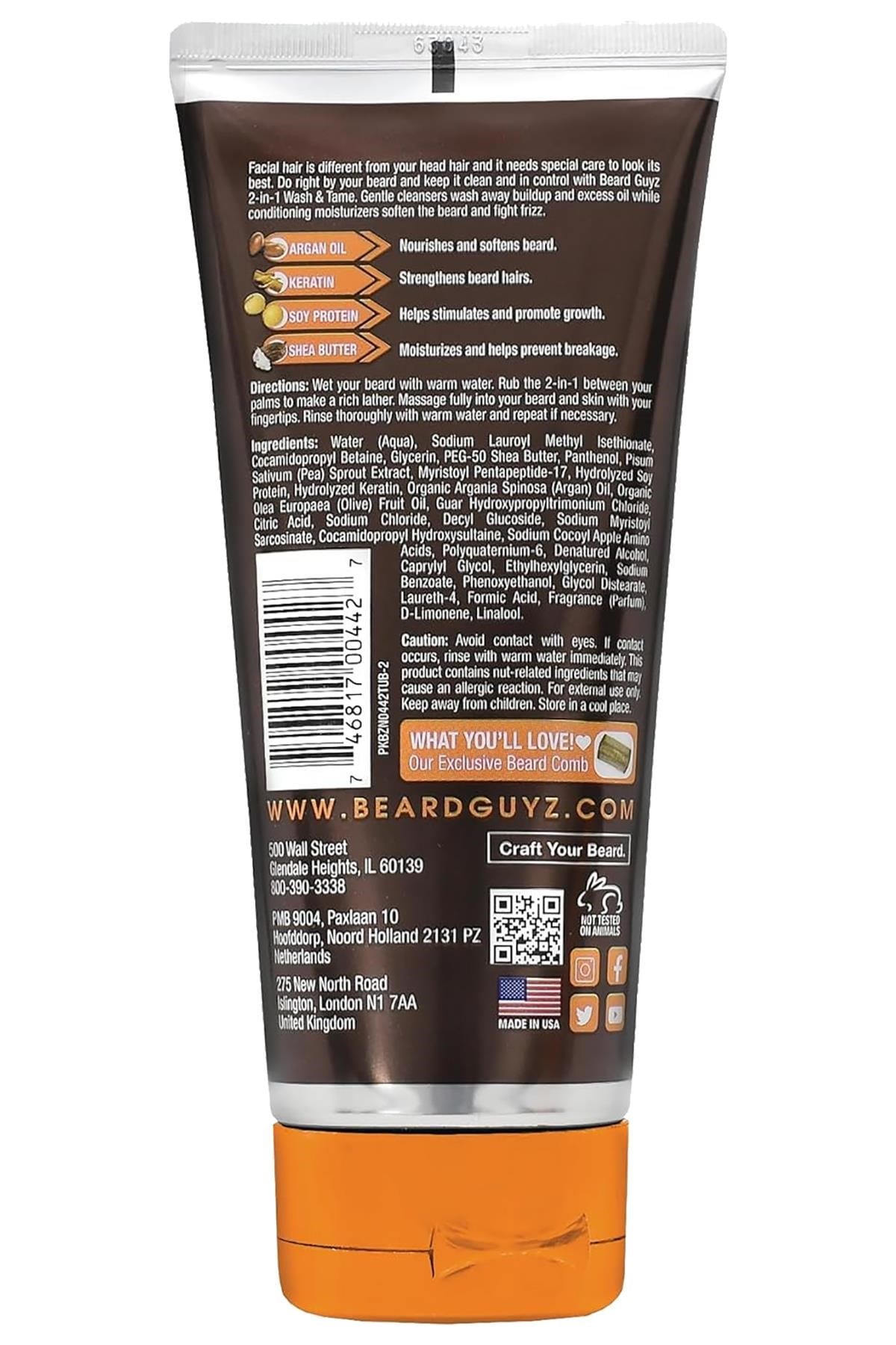 Beard Guyz 2-in-1 Sakal Şampuanı ve Kremi 200ML