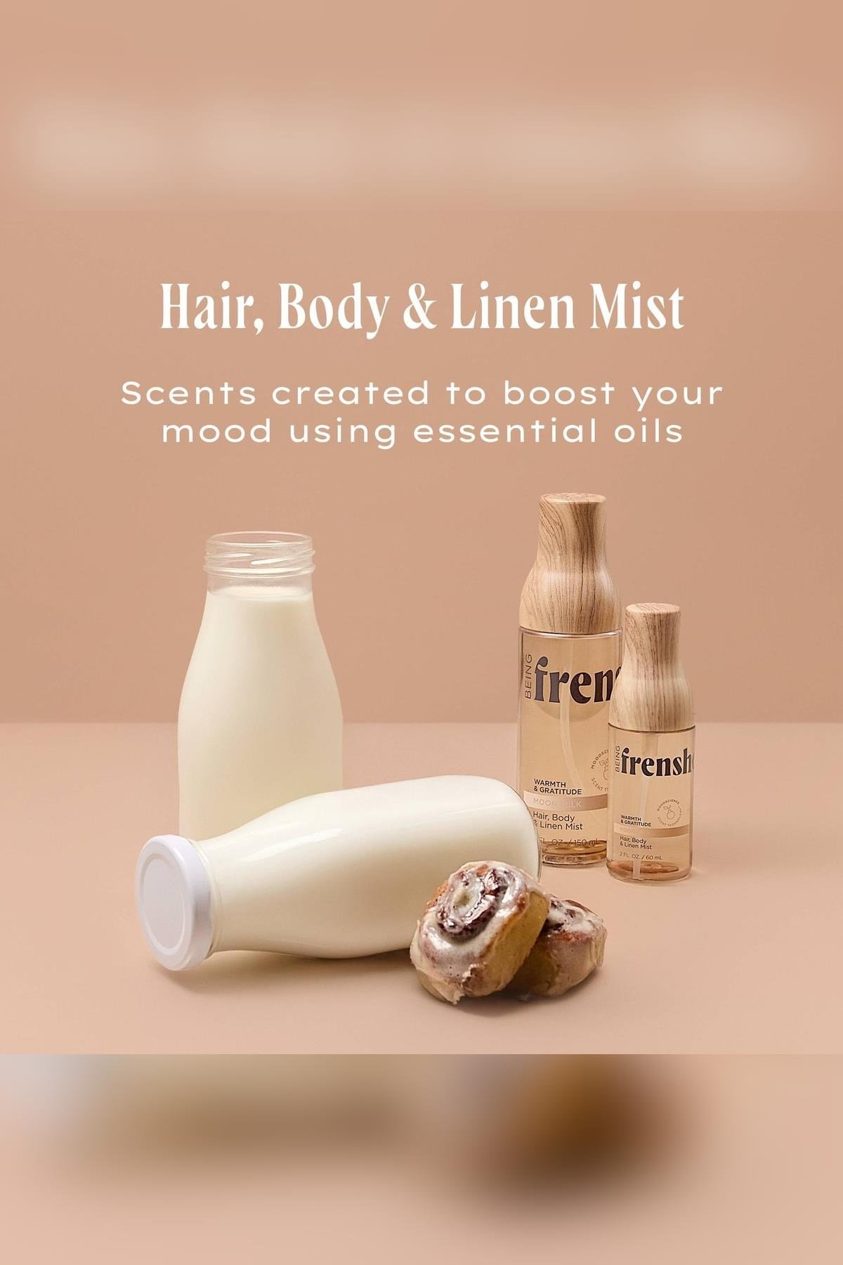 Being Frenshe Moon Milk Çok Amaçlı Vücut Saç ve Kumaş Spreyi 150ML