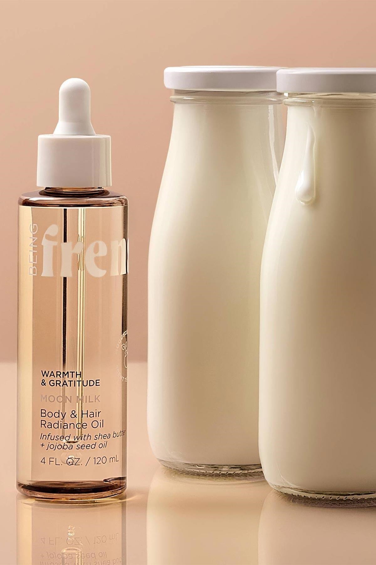 Being Frenshe Moon Milk Kokulu Vücut ve Saç Bakım Yağı 120ML