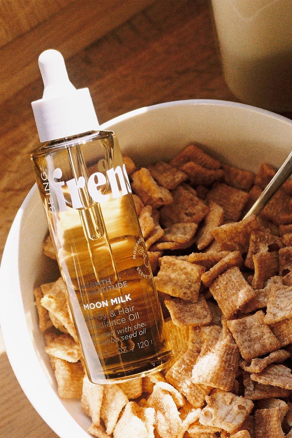 Being Frenshe Moon Milk Kokulu Vücut ve Saç Bakım Yağı 120ML