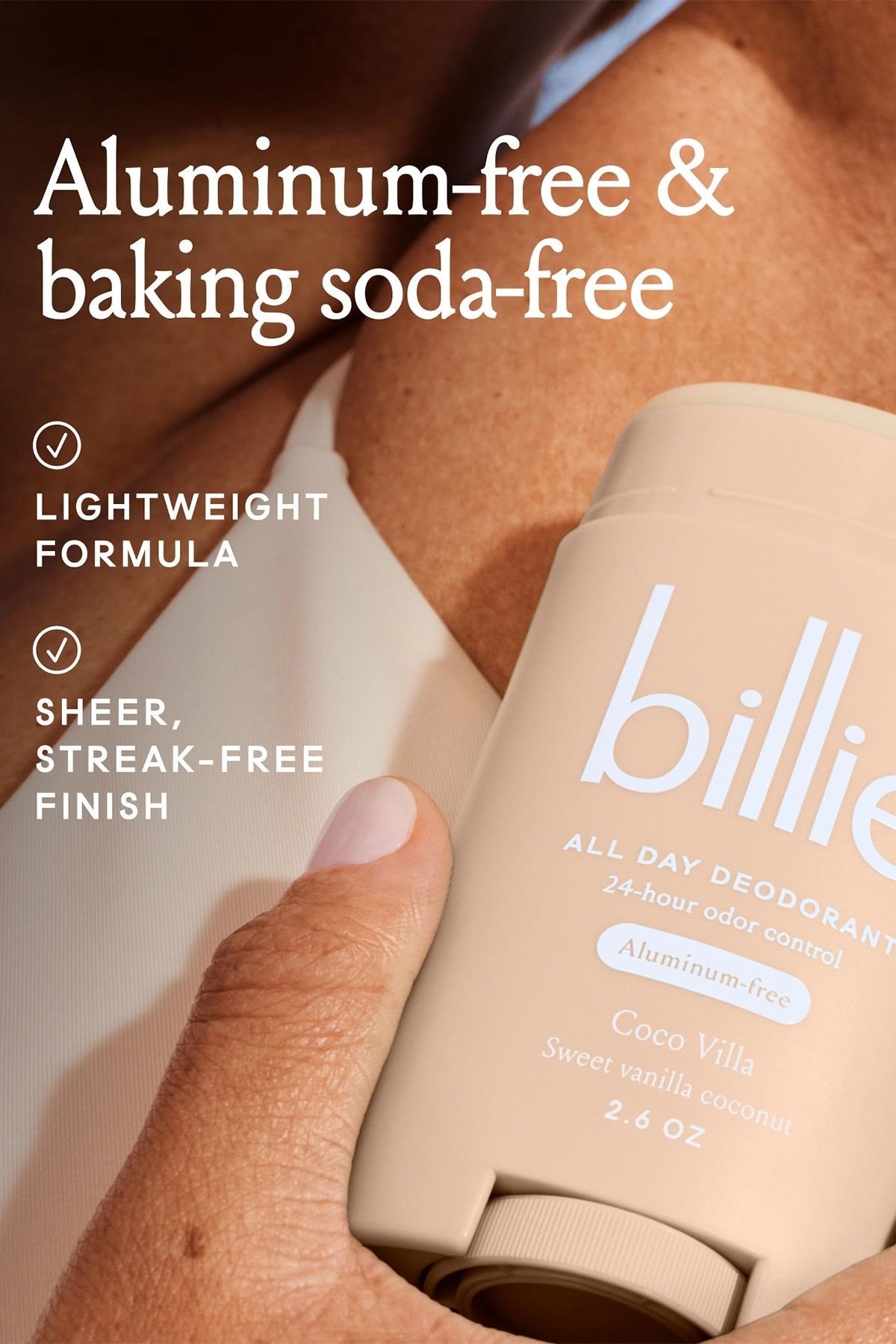 Billie Coco Villa Alüminyumsuz Stick Deodorant 74GR