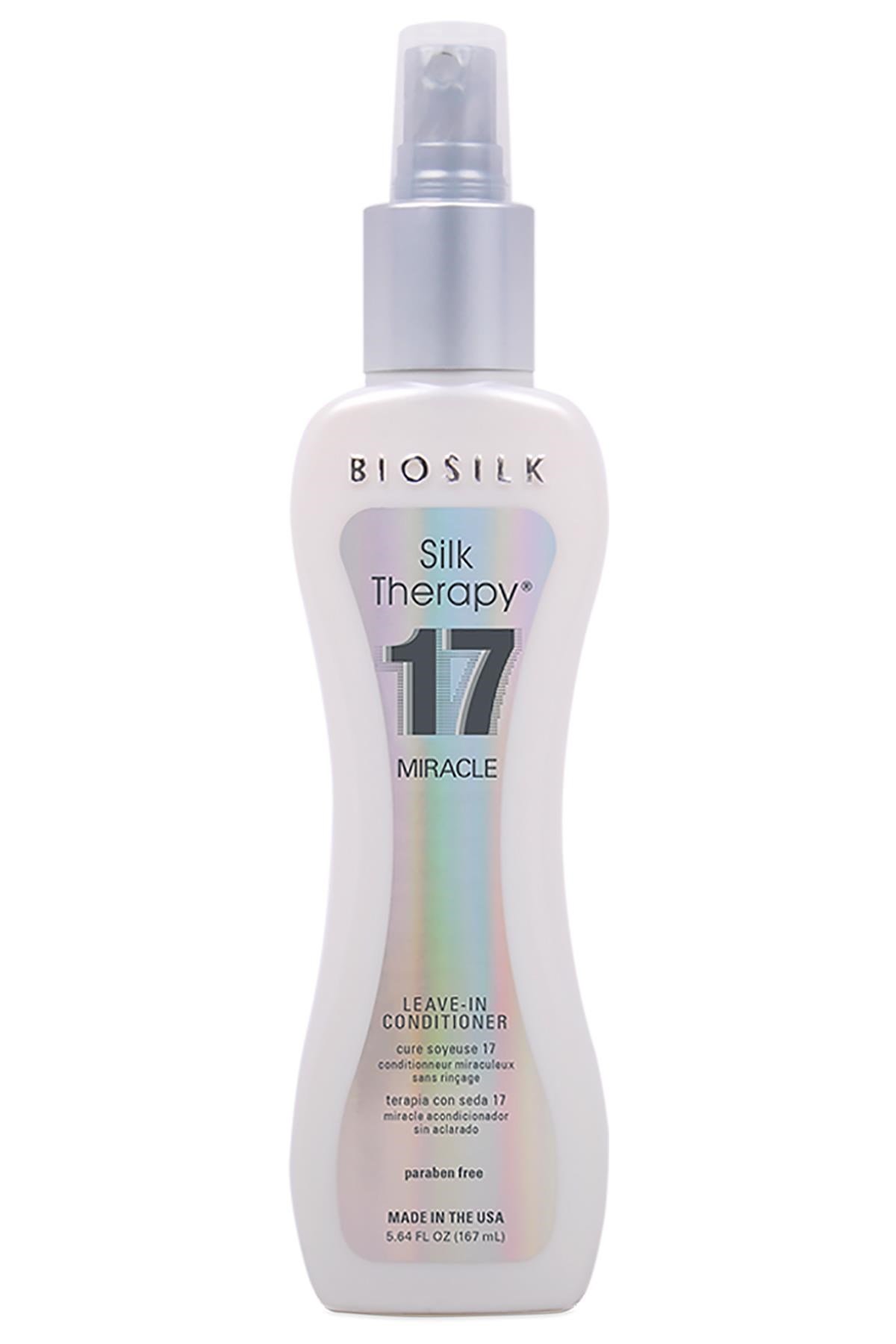 BioSilk Silk Therapy Miracle 17 Durulanmayan Saç Bakım Spreyi 167ML