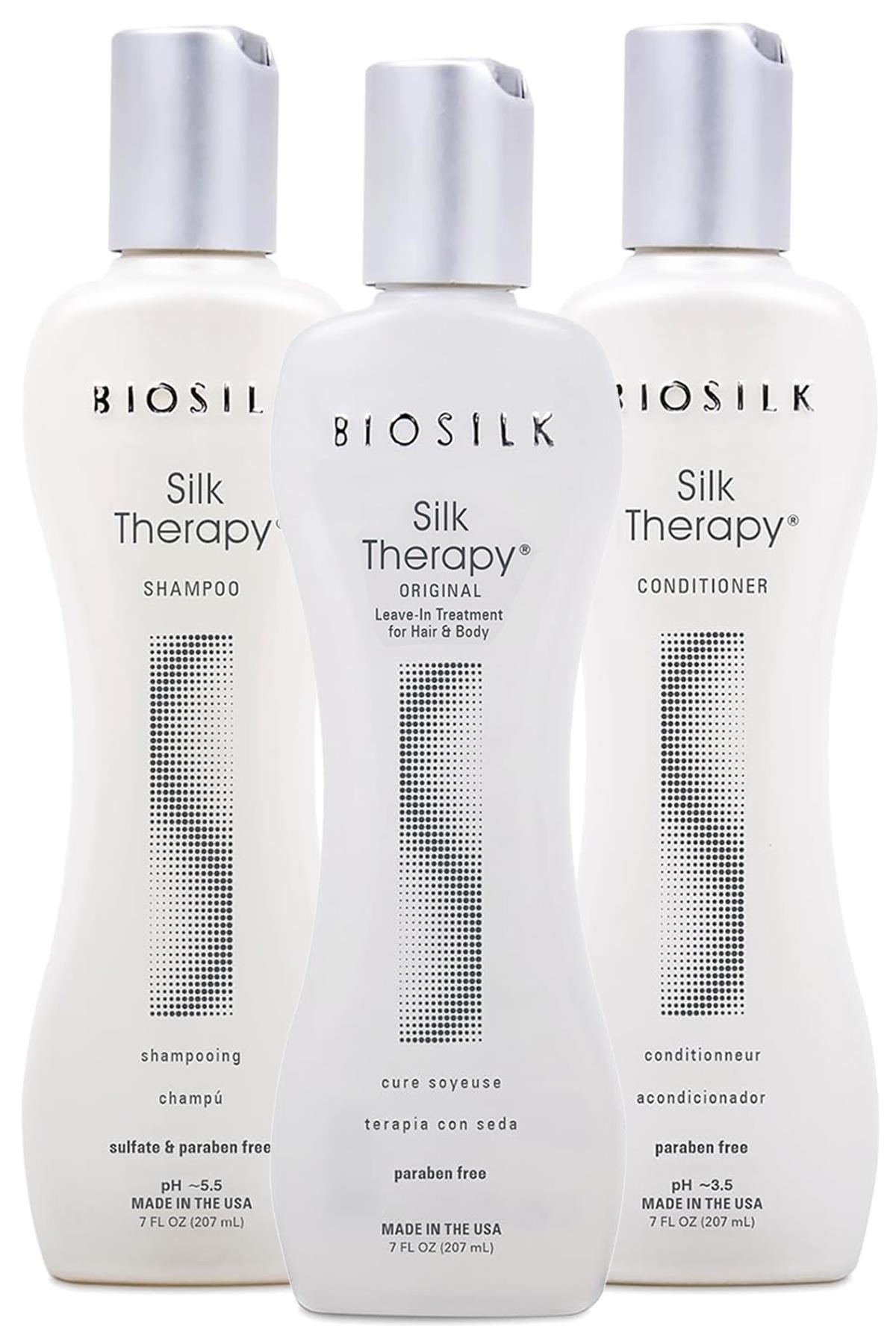 BioSilk Silk Therapy Saç Bakım Seti 3x207ML