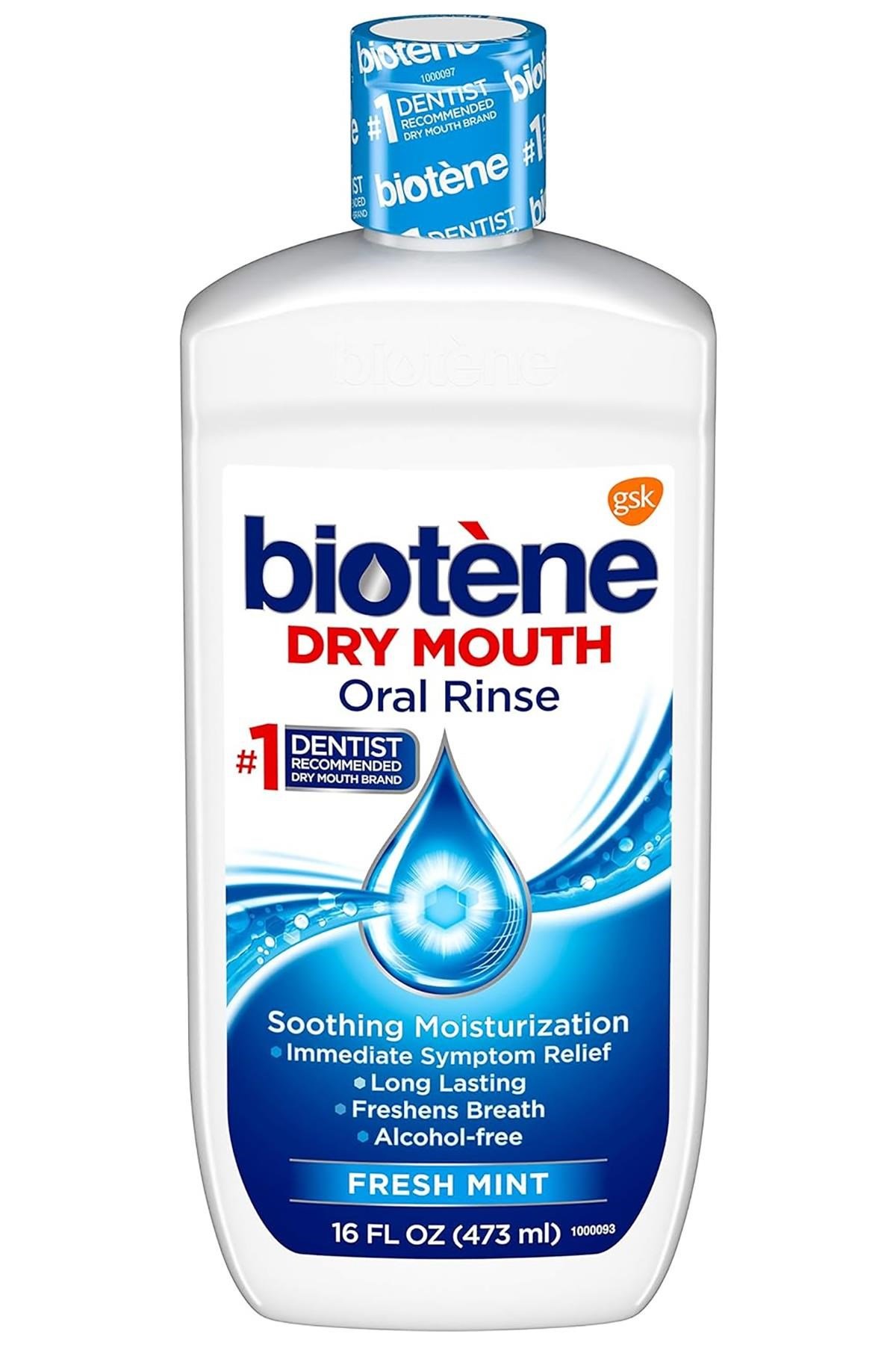 Biotene Dry Mouth Ağız Bakım Suyu Fresh Mint 473ML