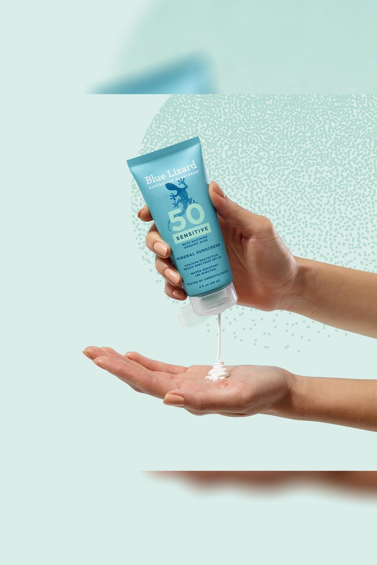 Blue Lizard Sensitive SPF50 Hassas Ciltler İçin Mineral Güneş Kremi 89ML