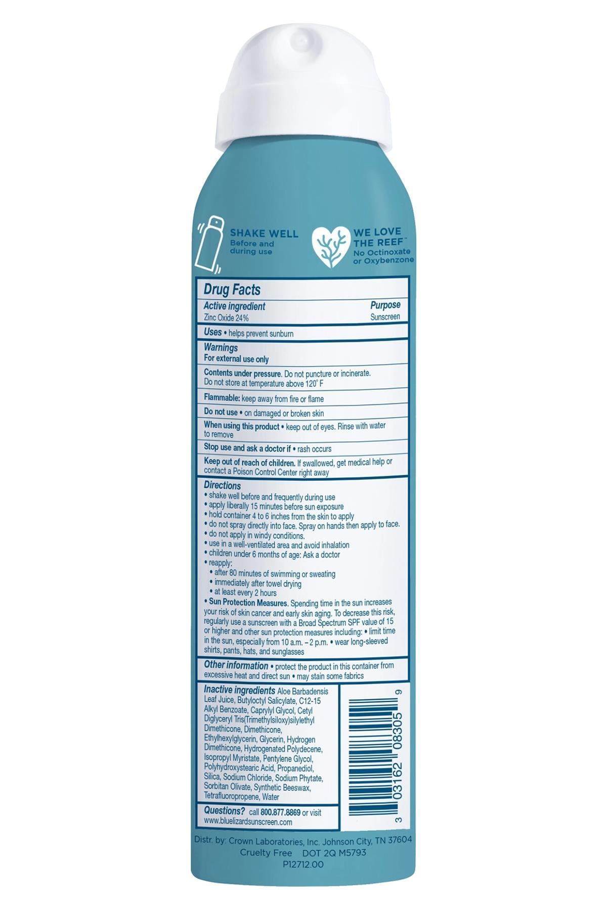 Blue Lizard Sensitive SPF50 Hassas Ciltler İçin Mineral Güneş Spreyi 142GR