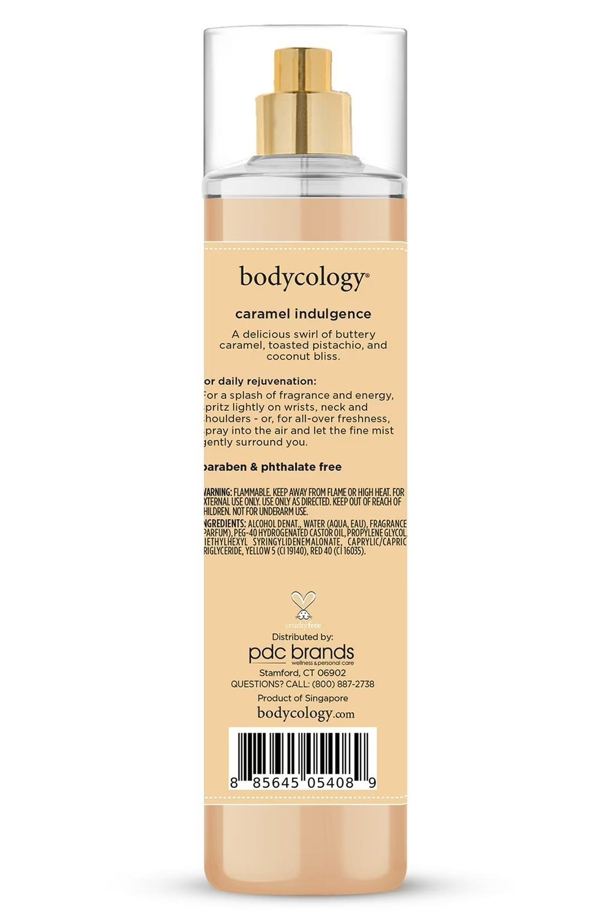 Bodycology Caramel Indulgence Vücut Spreyi 237ML