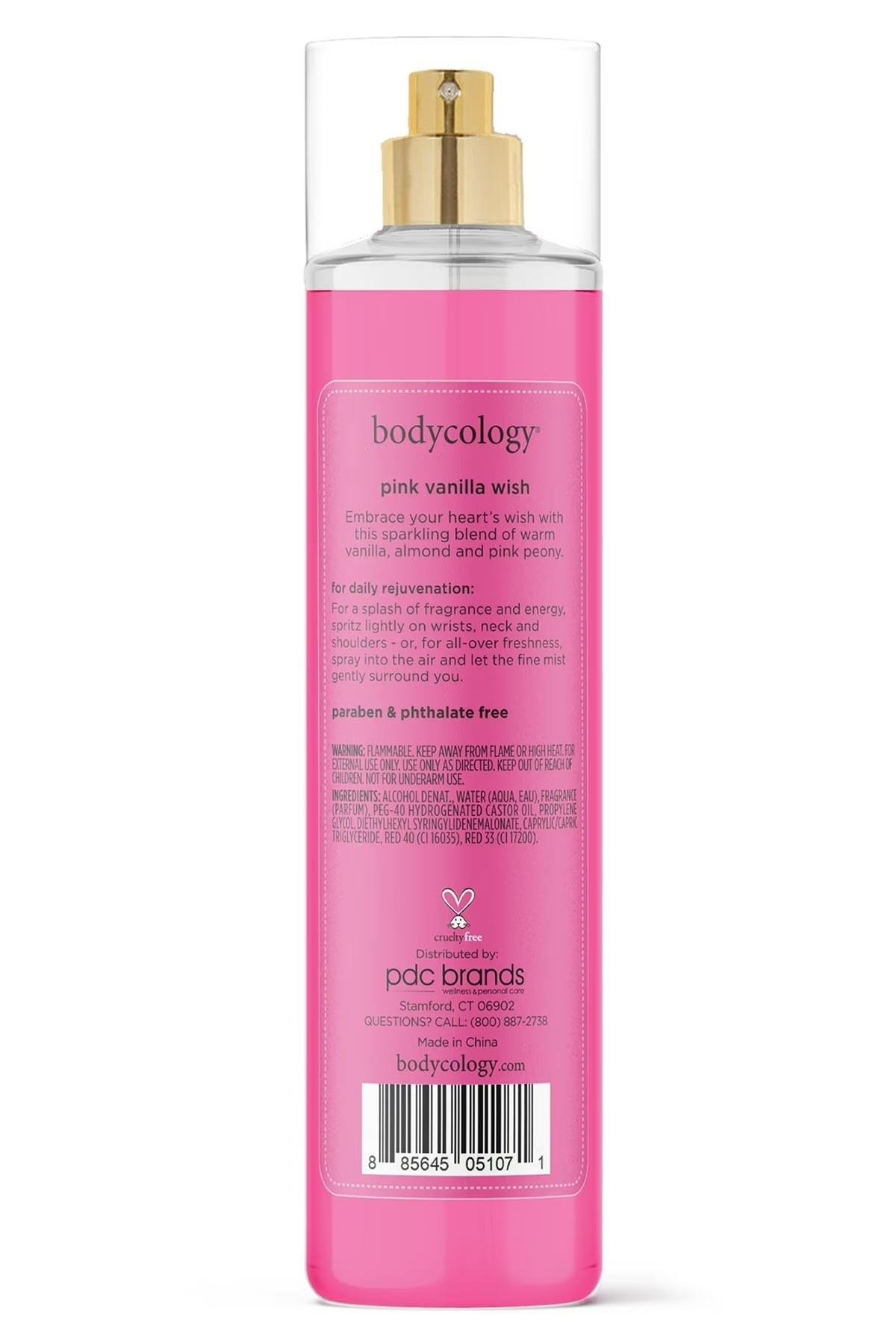 Bodycology Pink Vanilla Wish Vücut Spreyi 237ML