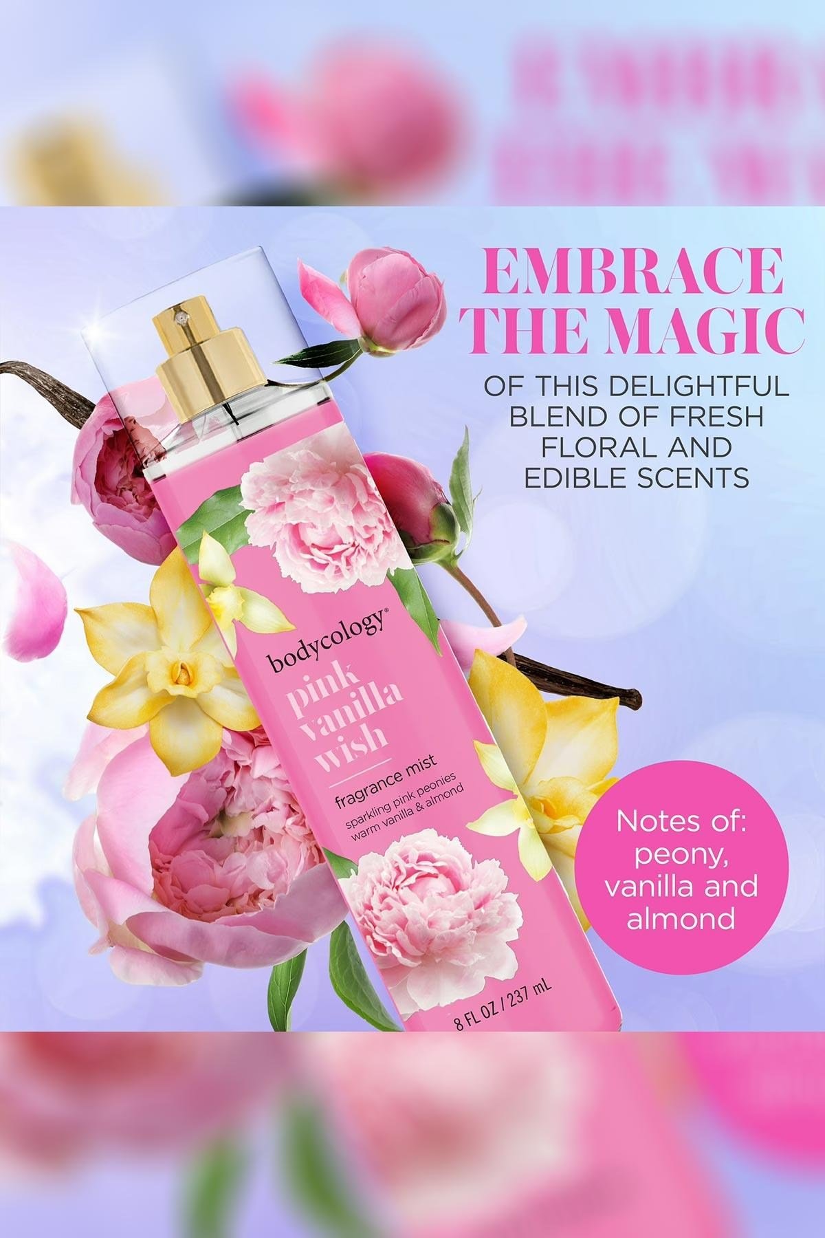 Bodycology Pink Vanilla Wish Vücut Spreyi 237ML