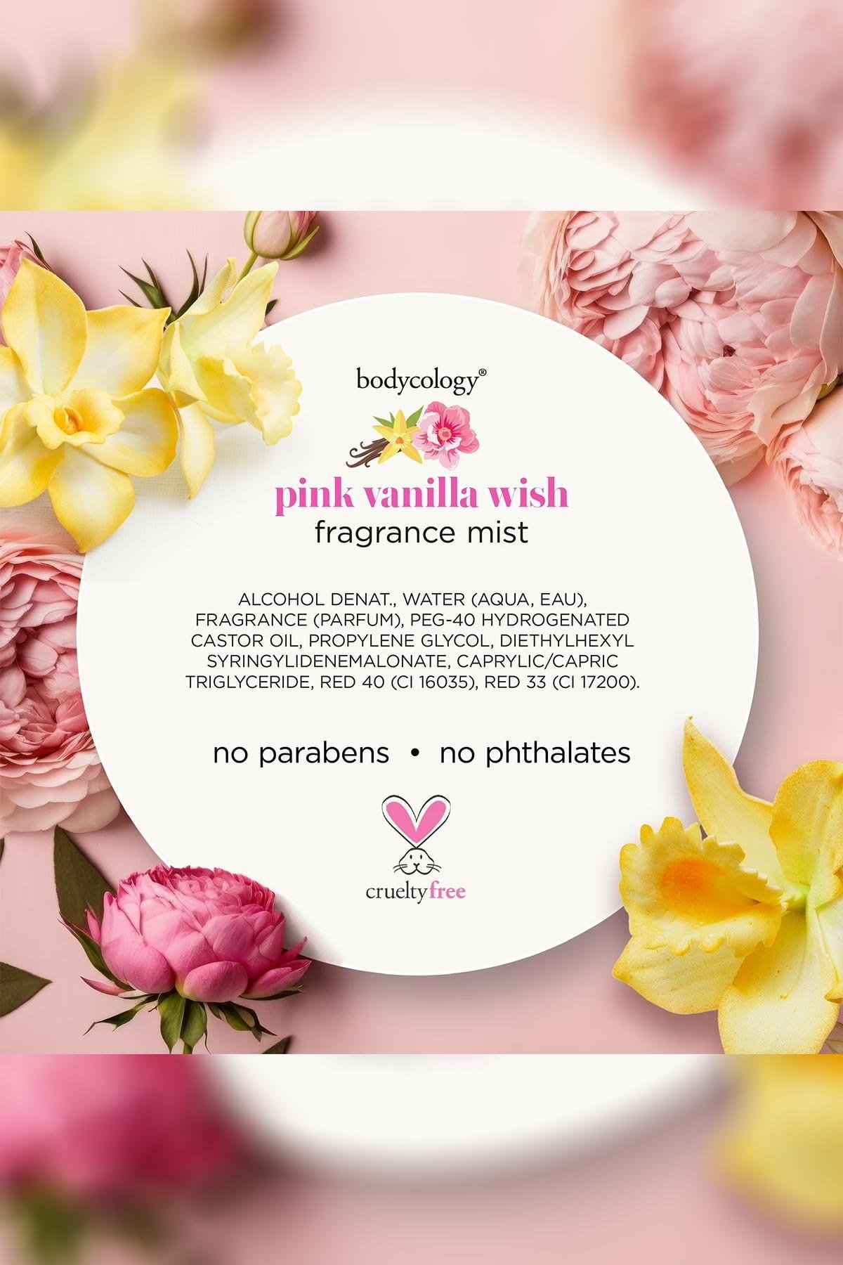 Bodycology Pink Vanilla Wish Vücut Spreyi 237ML