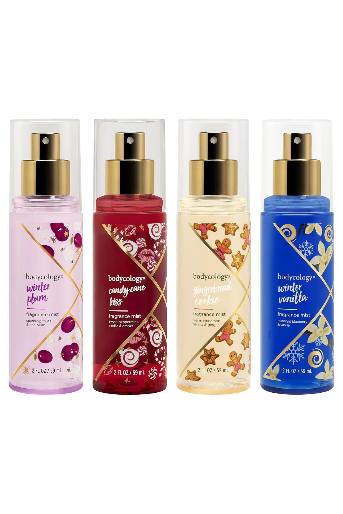 Bodycology Seasonal Faves Vücut Spreyi Seti 4x59ML