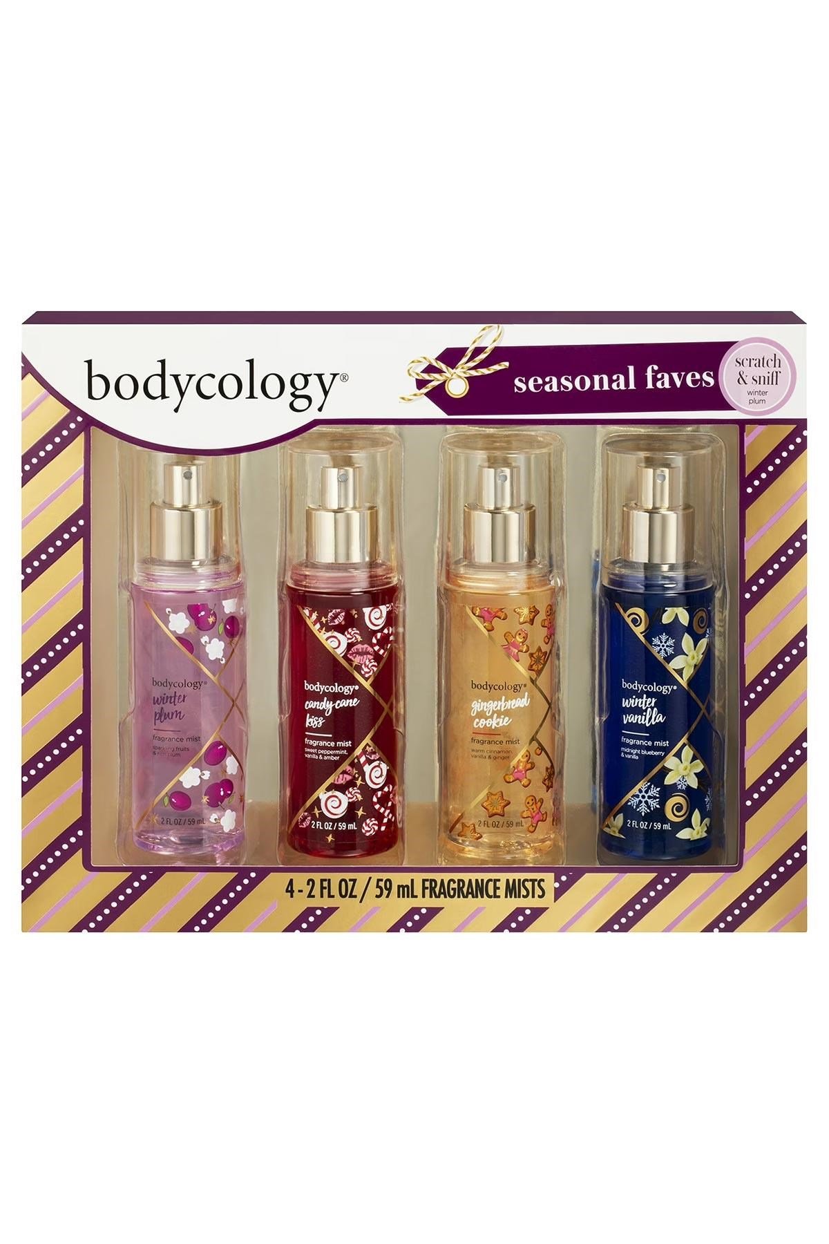 Bodycology Seasonal Faves Vücut Spreyi Seti 4x59ML