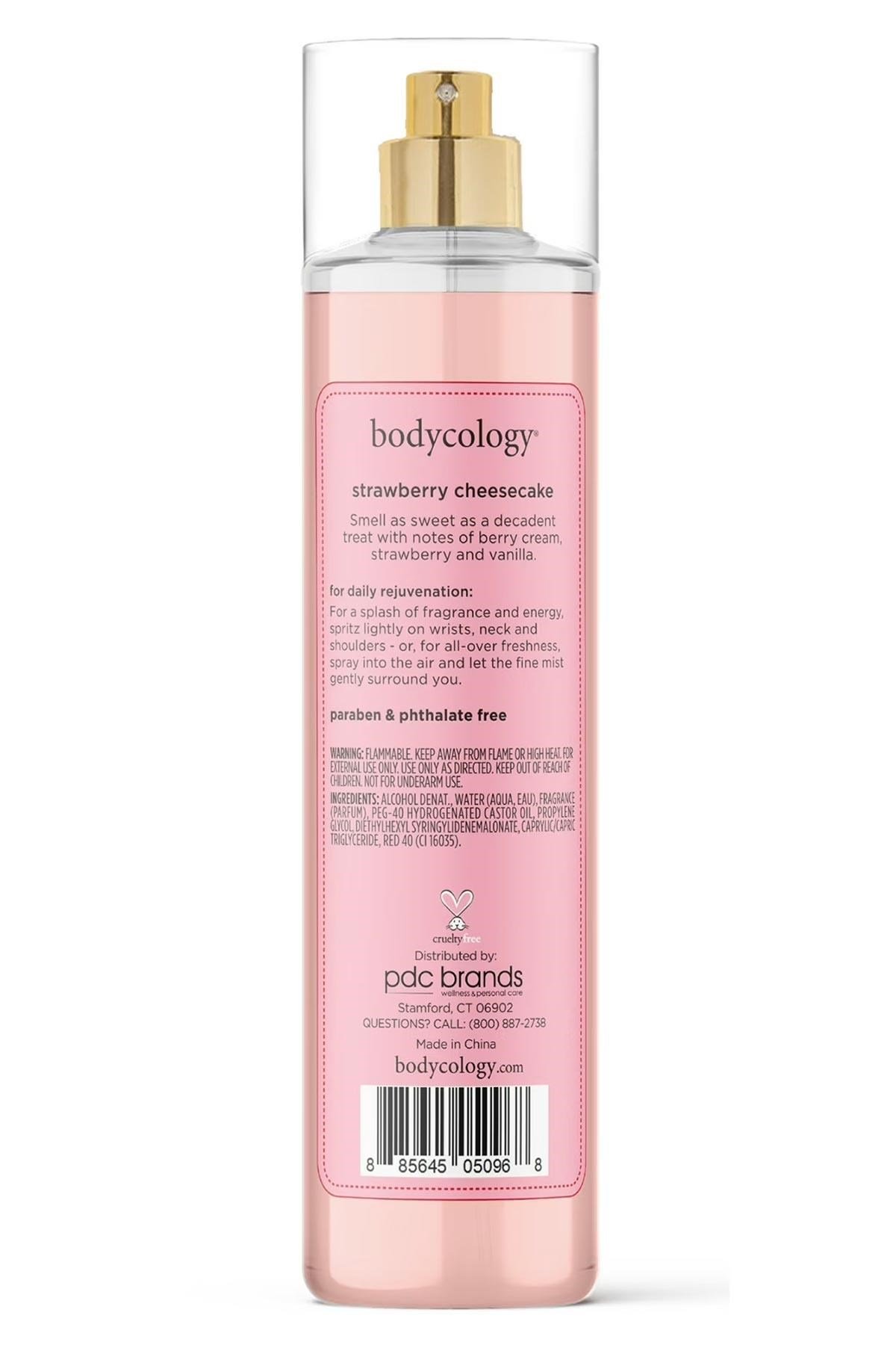 Bodycology Strawberry Cheesecake Vücut Spreyi 237ML
