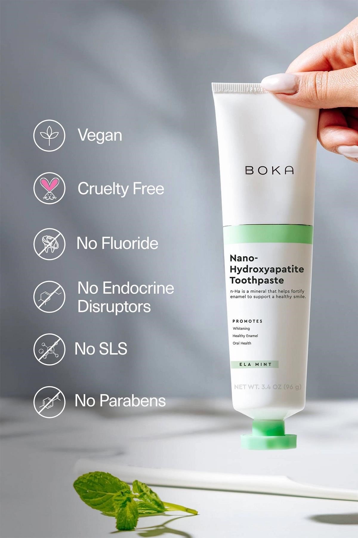 Boka Ela Mint n-Ha Diş Macunu 96GR