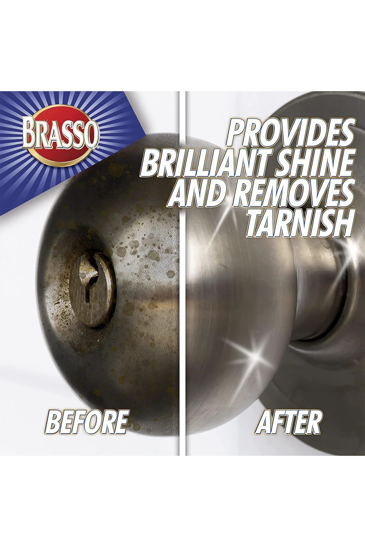 Brasso Metal Temizleyici ve Parlatıcı 236ML