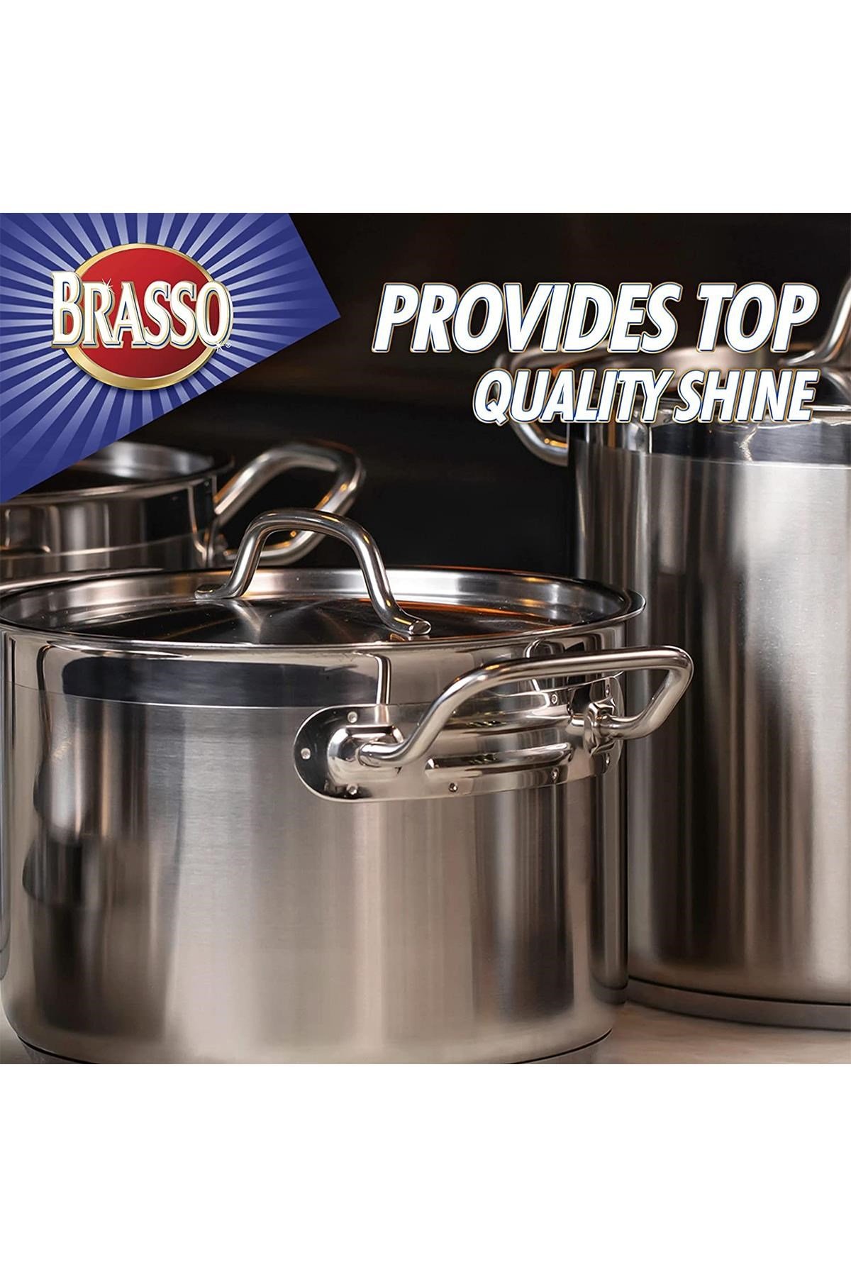 Brasso Metal Temizleyici ve Parlatıcı 236ML