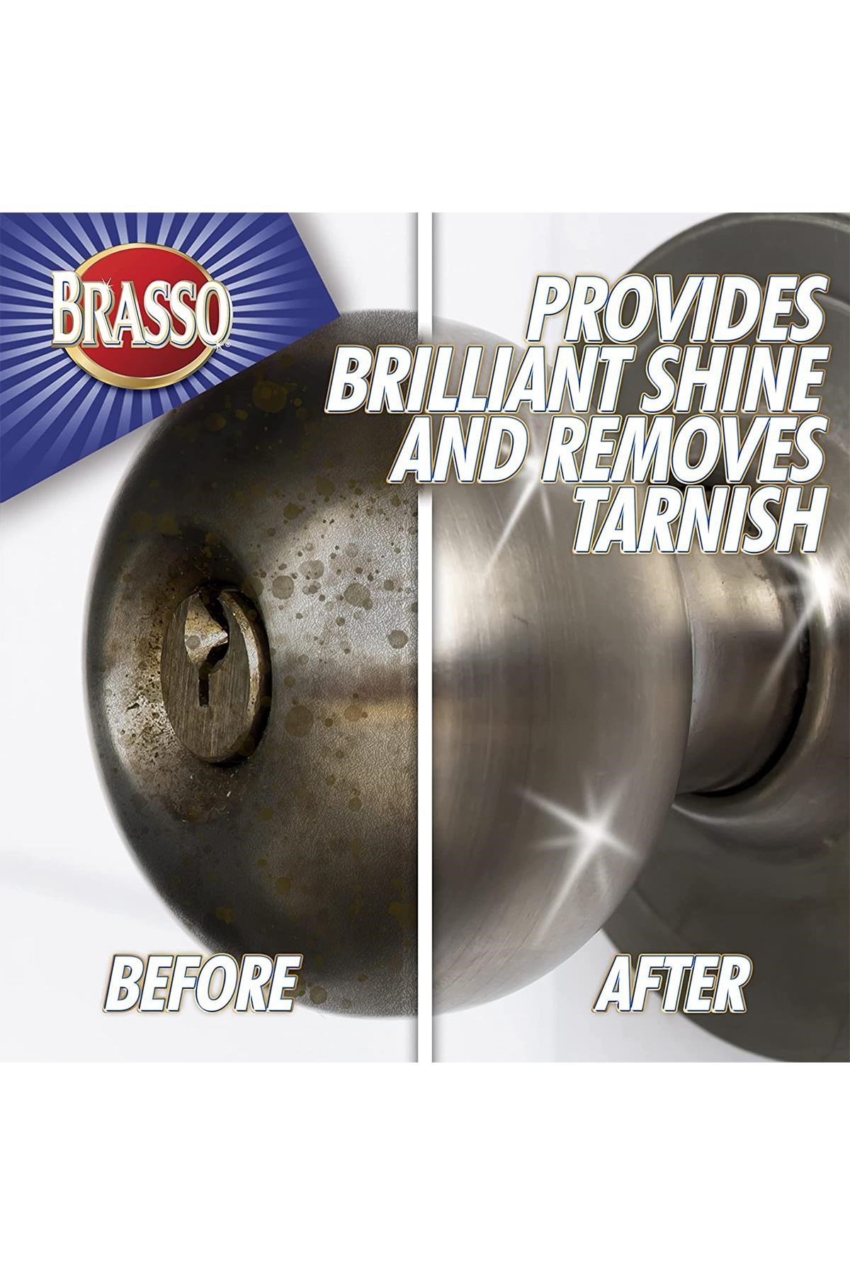 Brasso Metal Temizleyici ve Parlatıcı 236ML