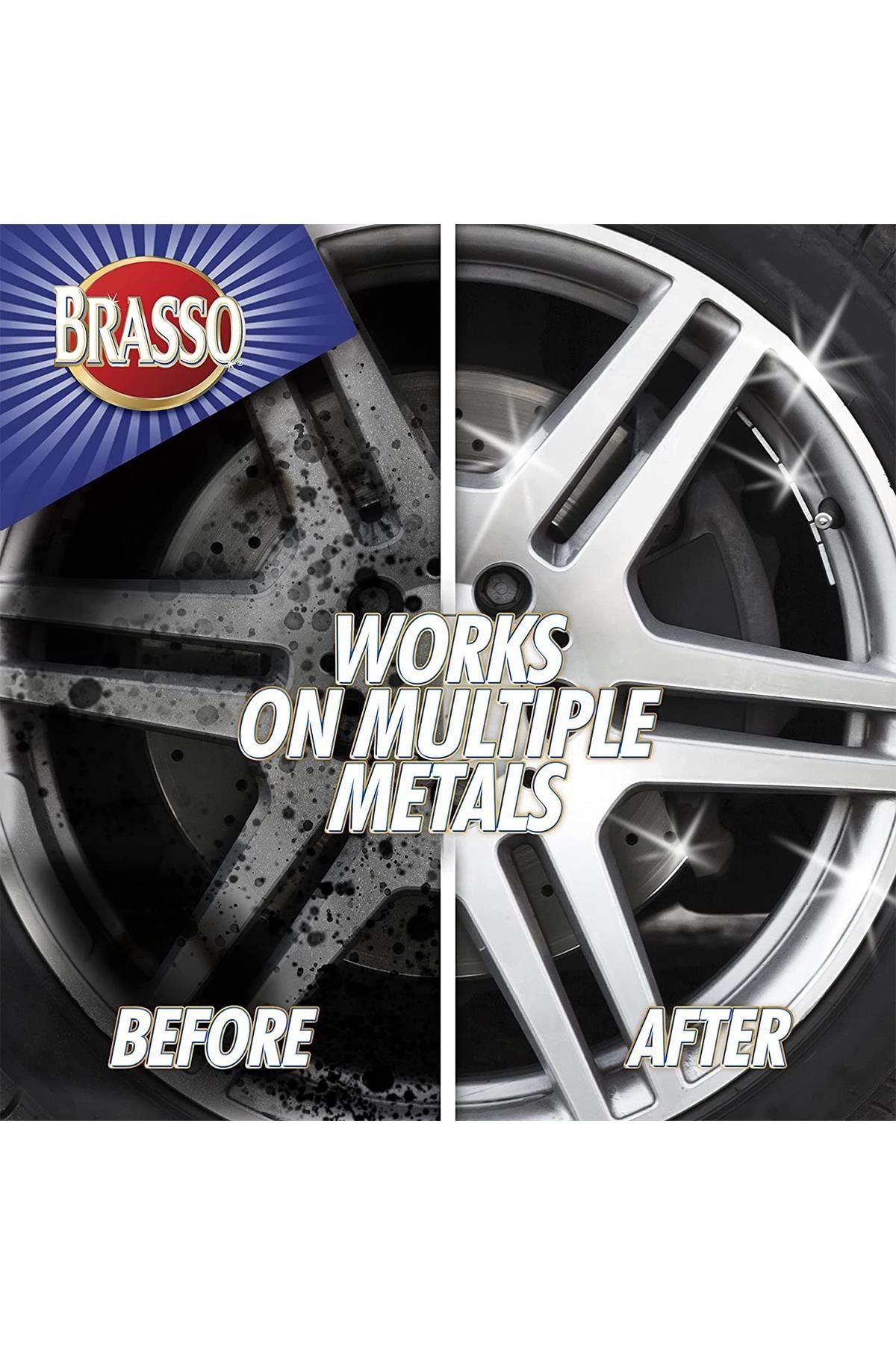 Brasso Metal Temizleyici ve Parlatıcı 236ML