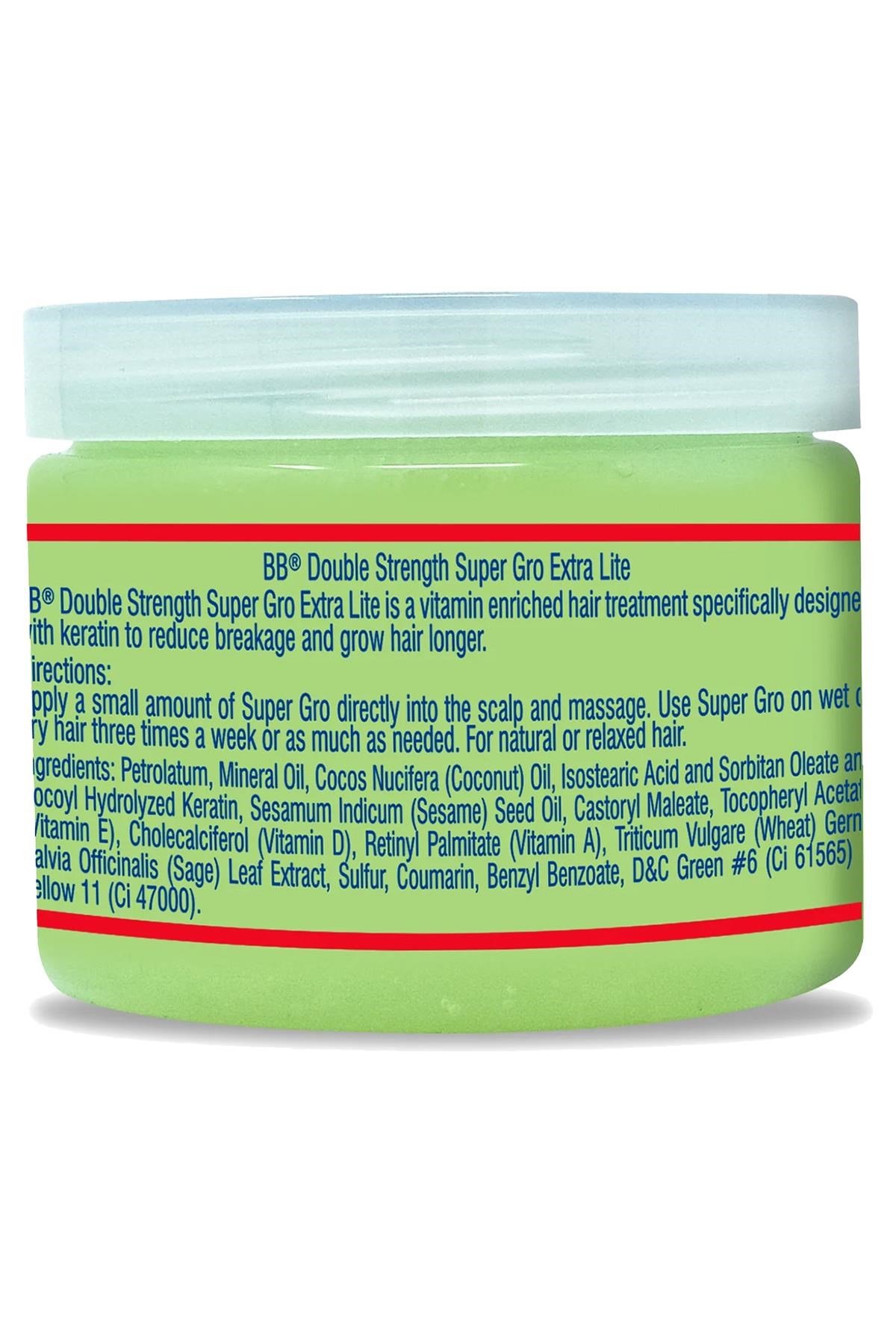 Bronner Bros Super Gro Extra Lite Vitamin E Saç Bakım Kremi 170GR