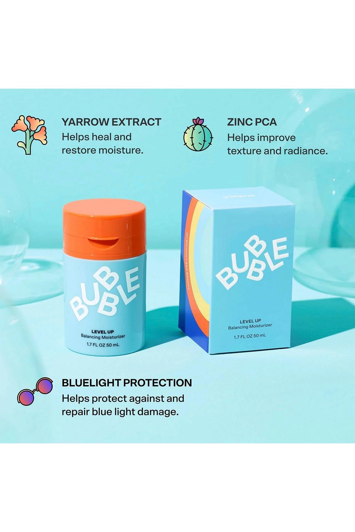 Bubble Skincare Level Up Dengeleyici Nemlendirici Yüz Jeli 50ML