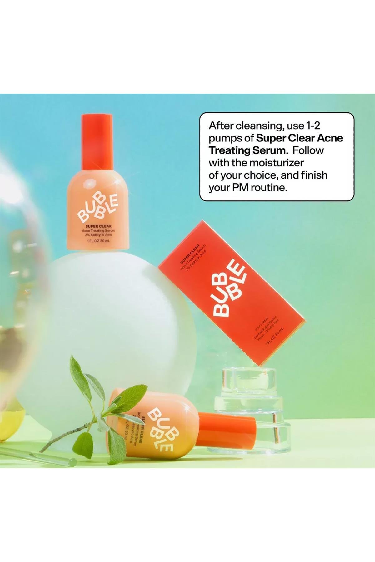 Bubble Skincare Super Clear Salisilik Asitli Arındırıcı Yüz Serumu 30ML