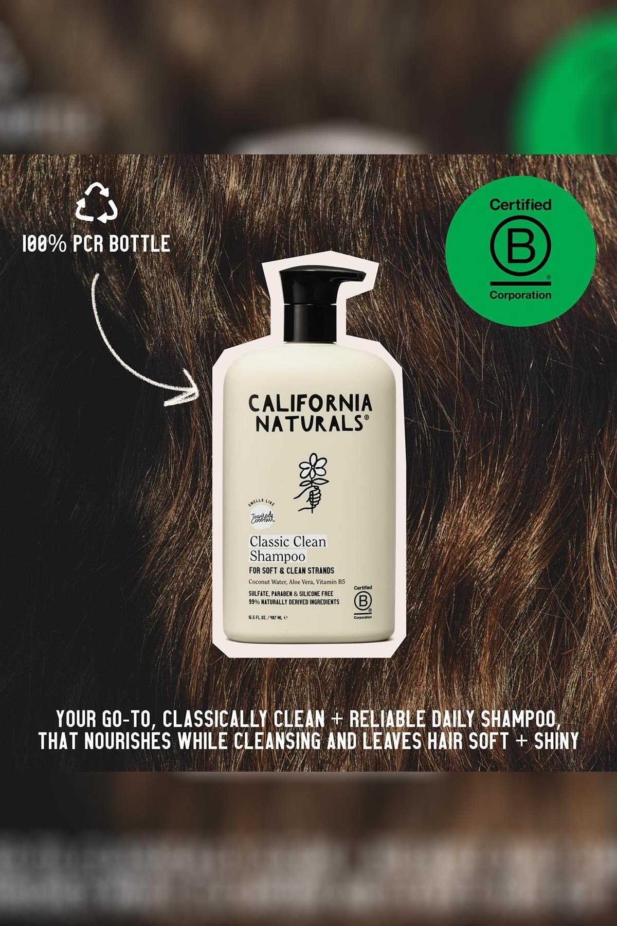 California Naturals Classic Clean Şampuan 487ML