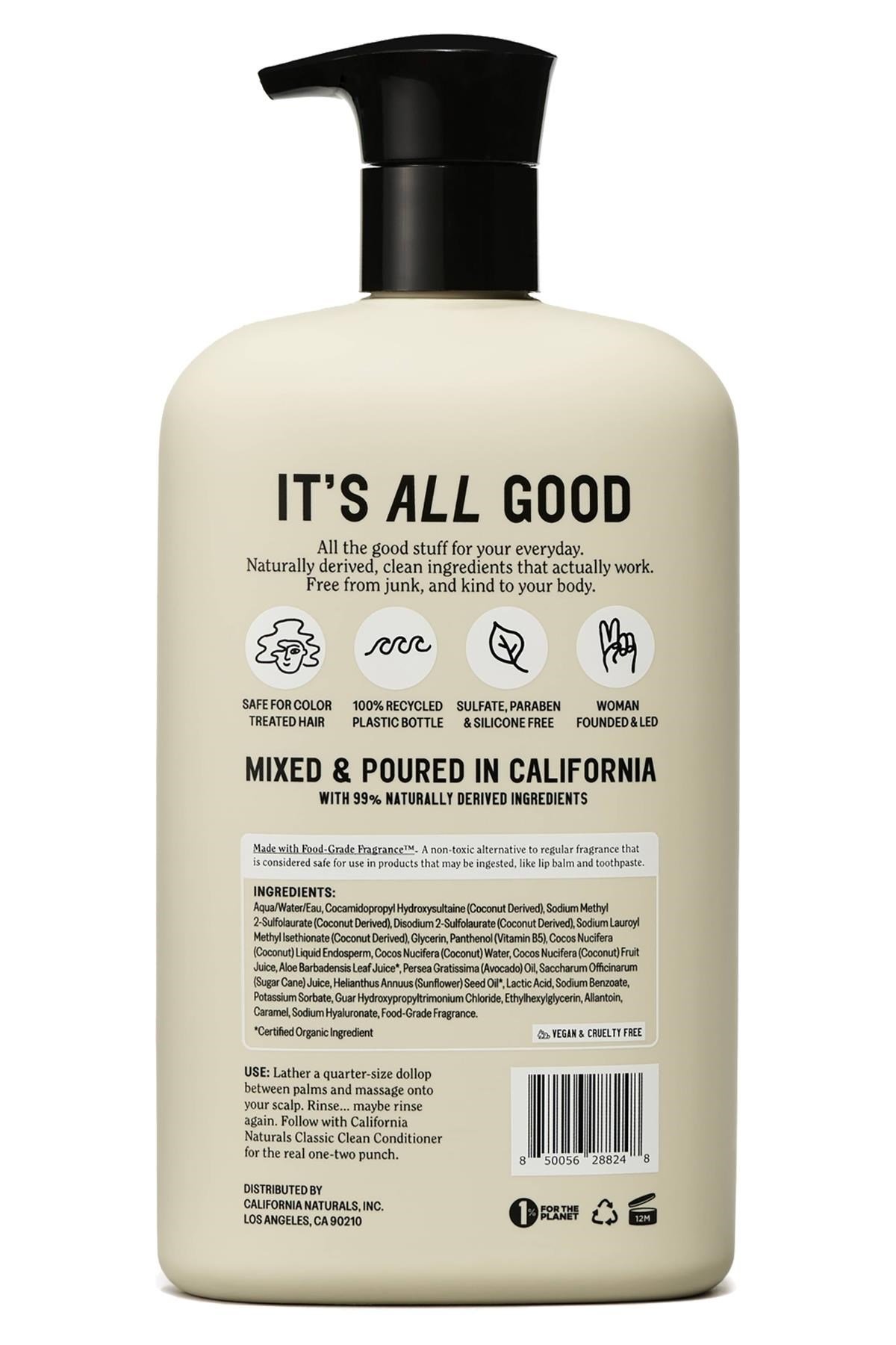 California Naturals Classic Clean Şampuan 487ML