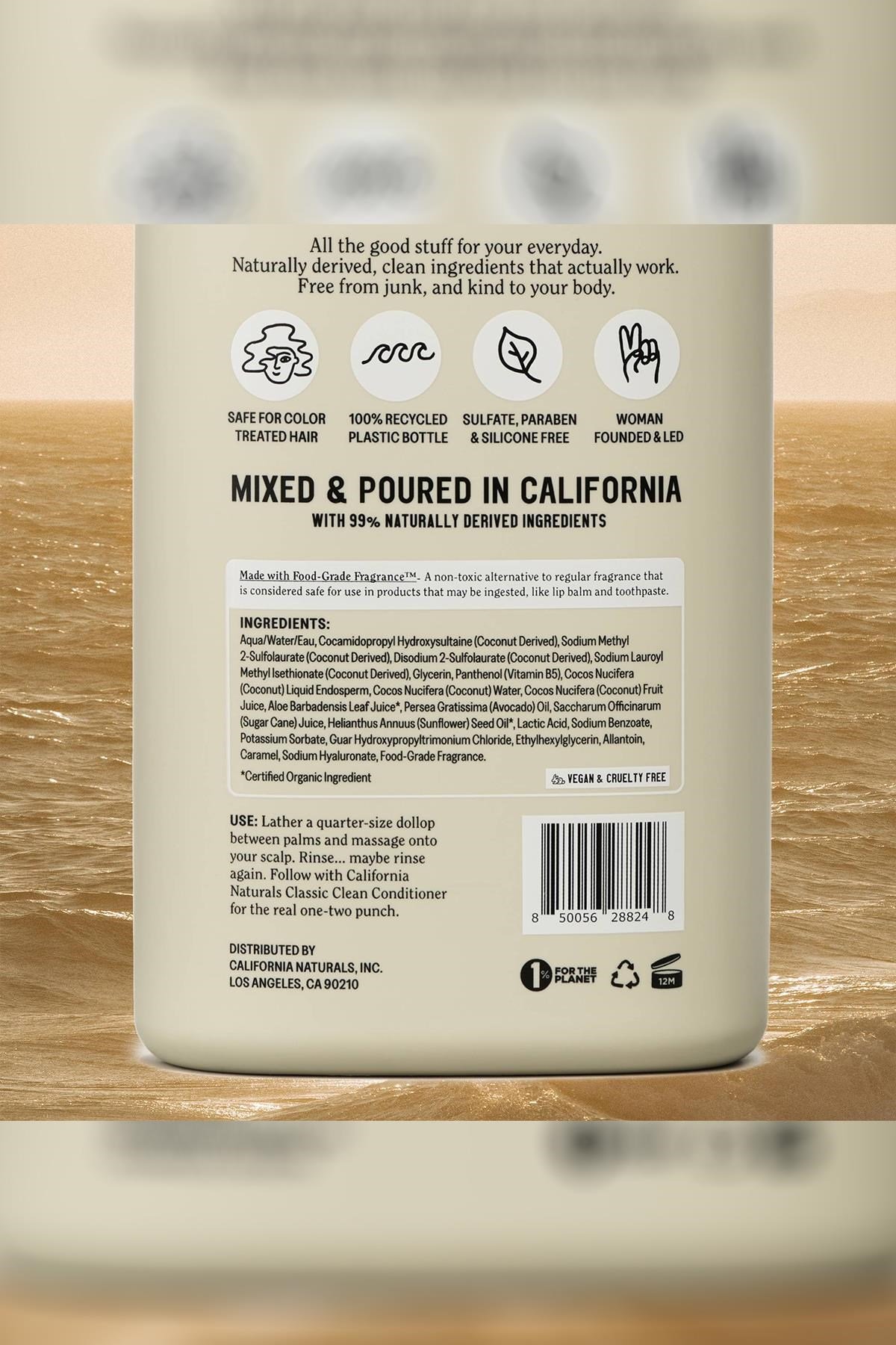 California Naturals Classic Clean Şampuan 487ML