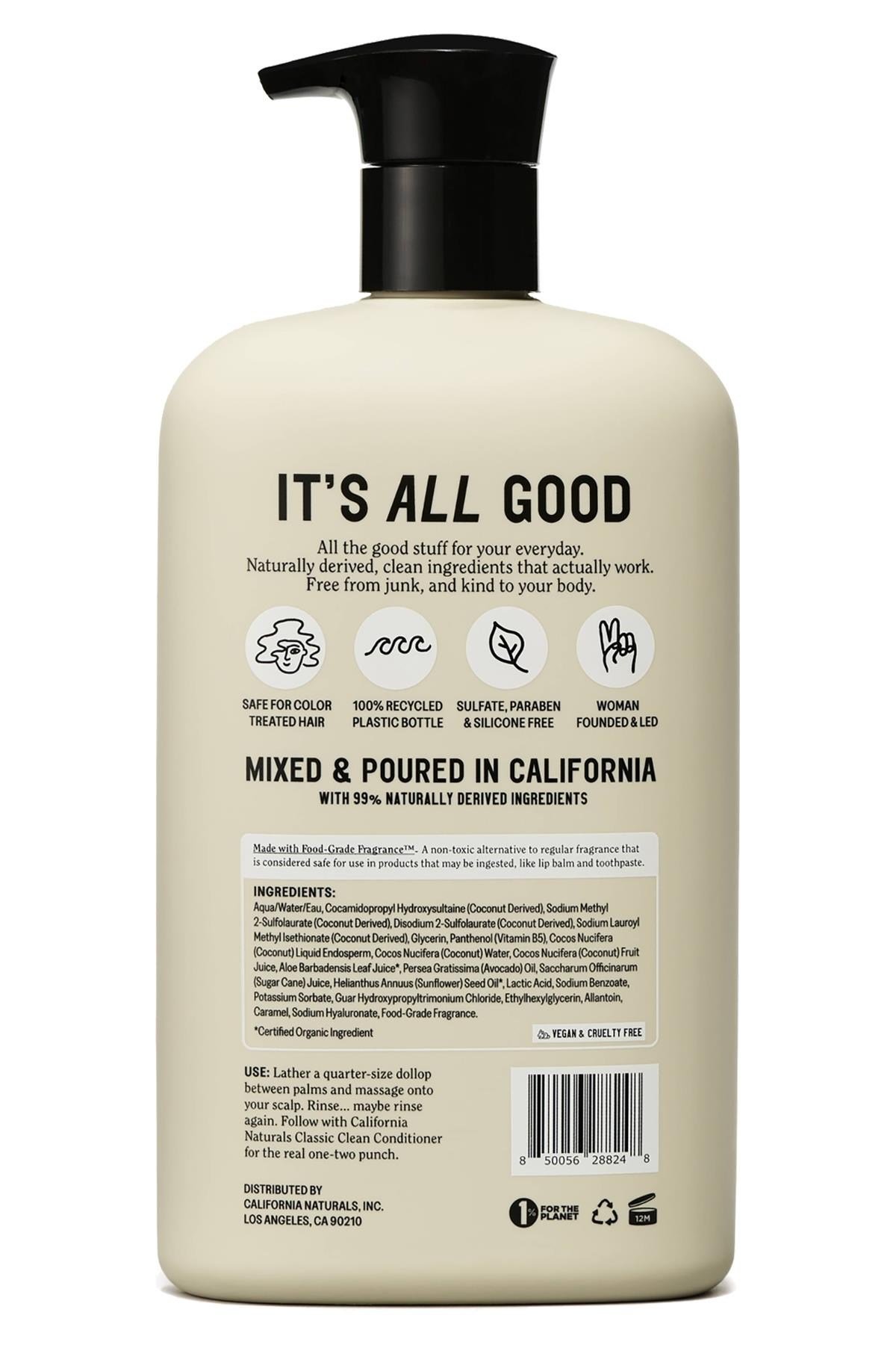 California Naturals Classic Clean Şampuan 487ML