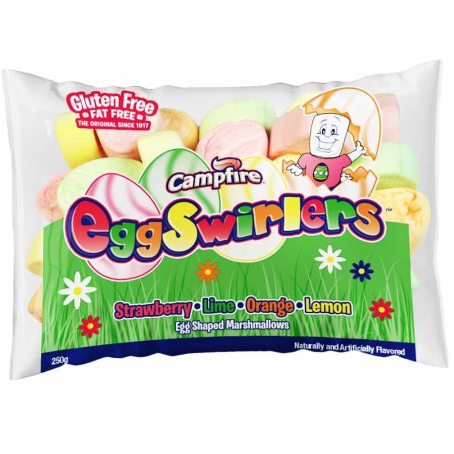 Campfire Marshmallows Egg Swirlers Renkli Yumuşak Şeker 250GR
