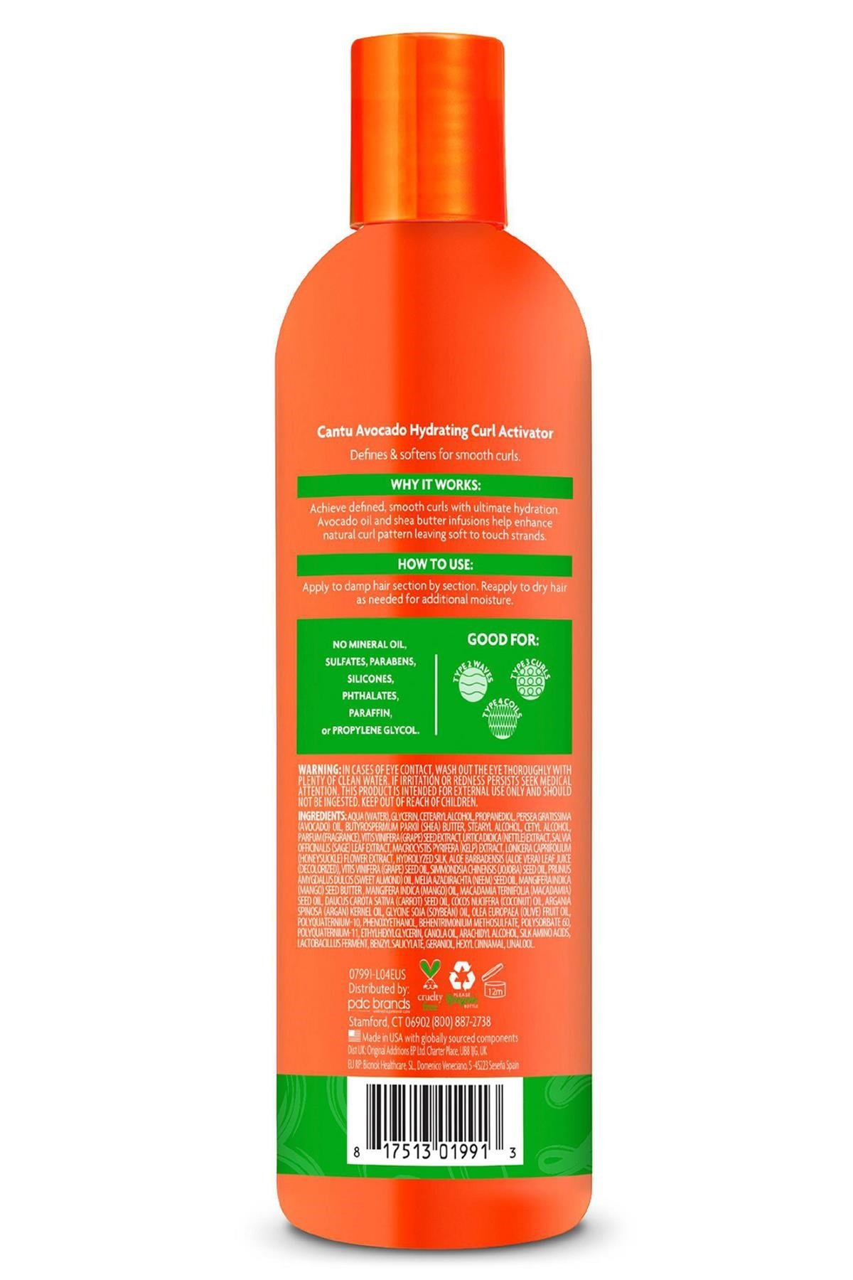 Cantu Avocado Bukle Belirginleştirici Durulanmayan Saç Kremi 355ML