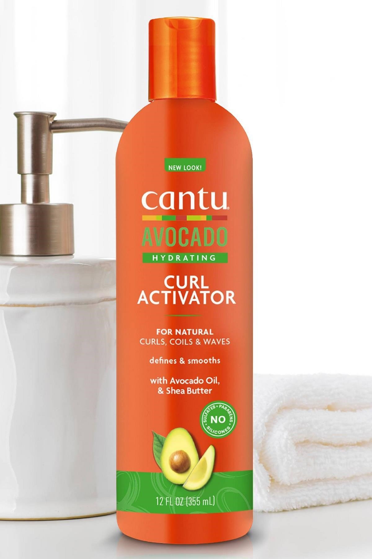 Cantu Avocado Bukle Belirginleştirici Durulanmayan Saç Kremi 355ML